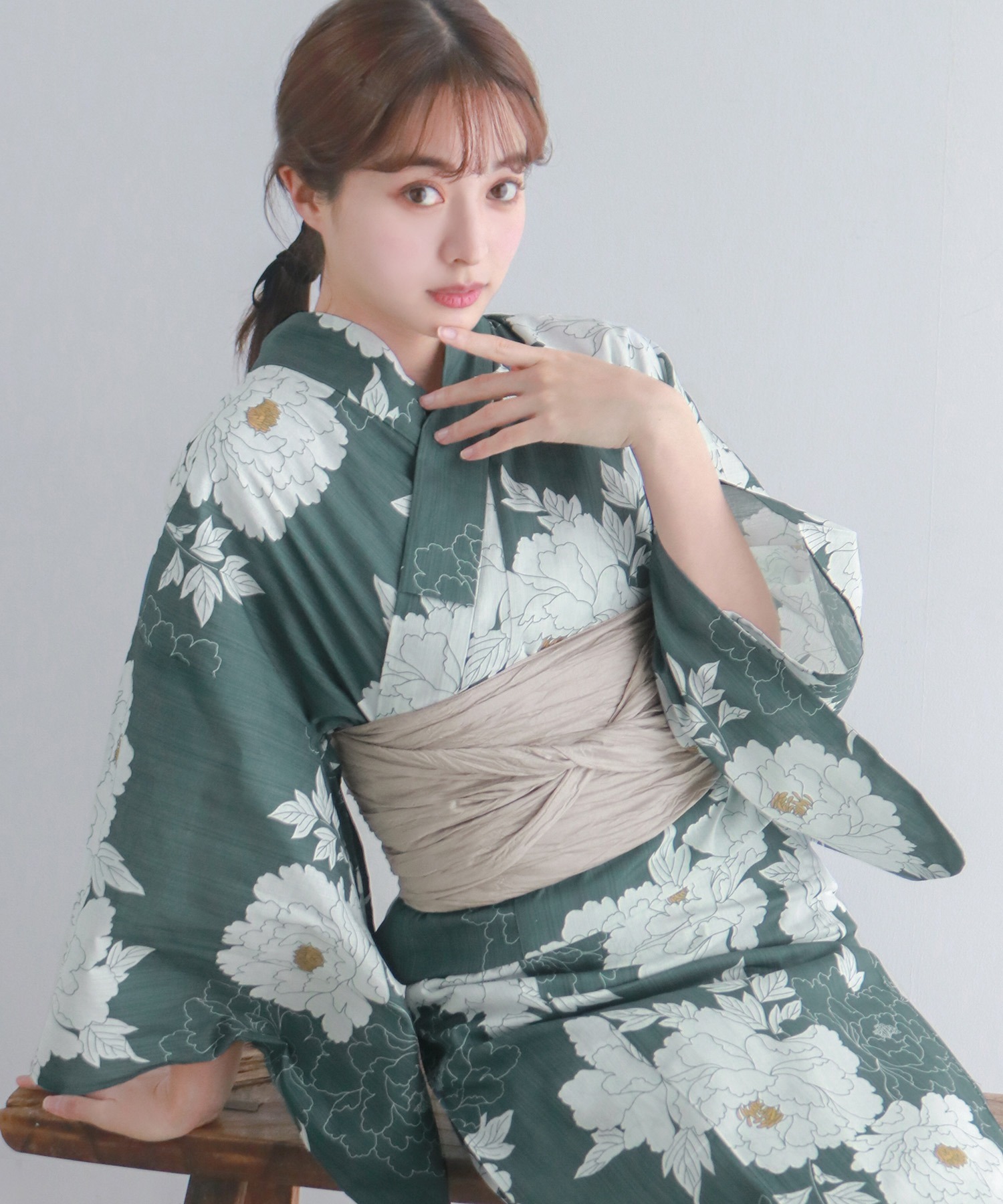 変わり織浴衣6点セットEG