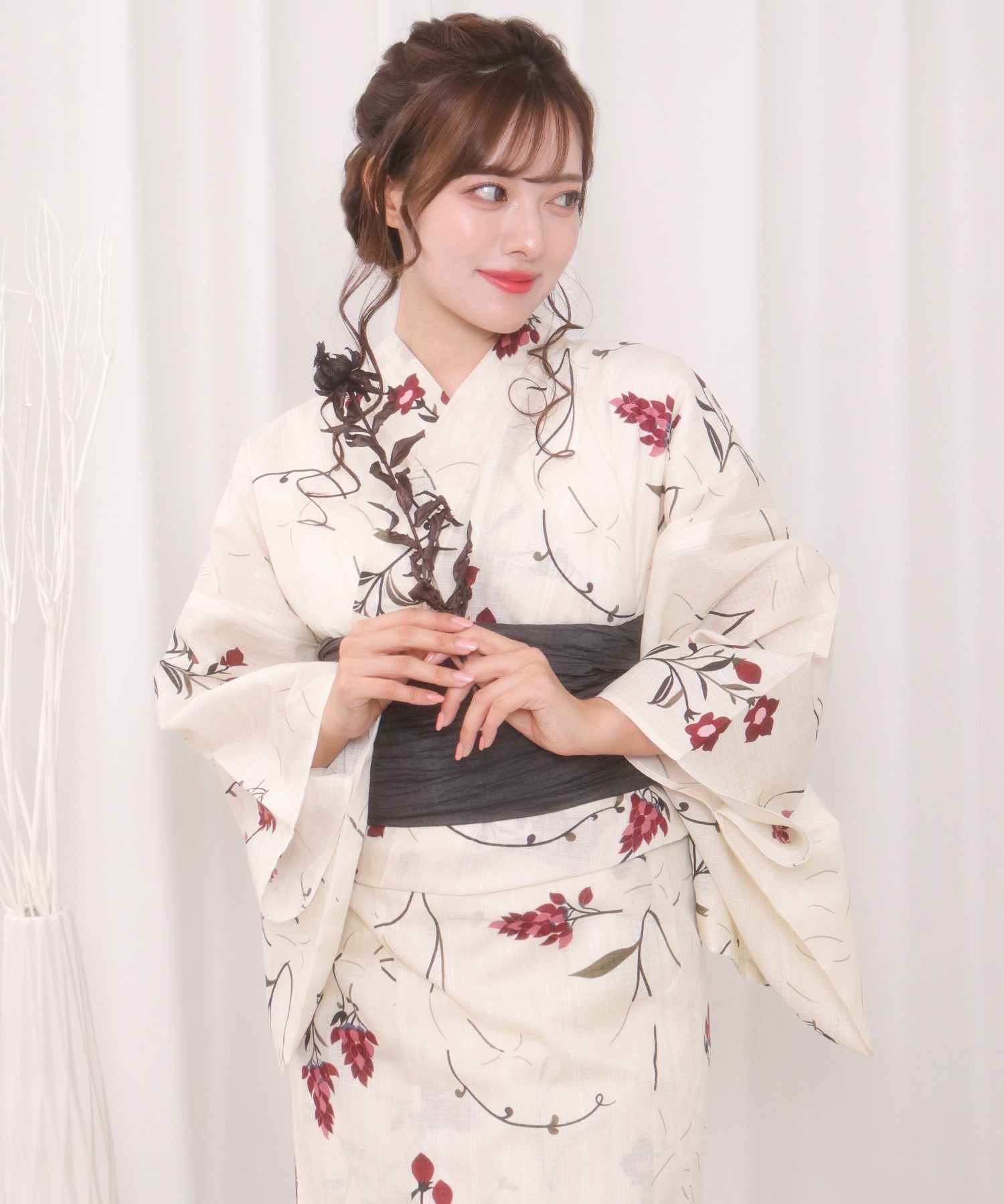 変わり織浴衣6点セットEG