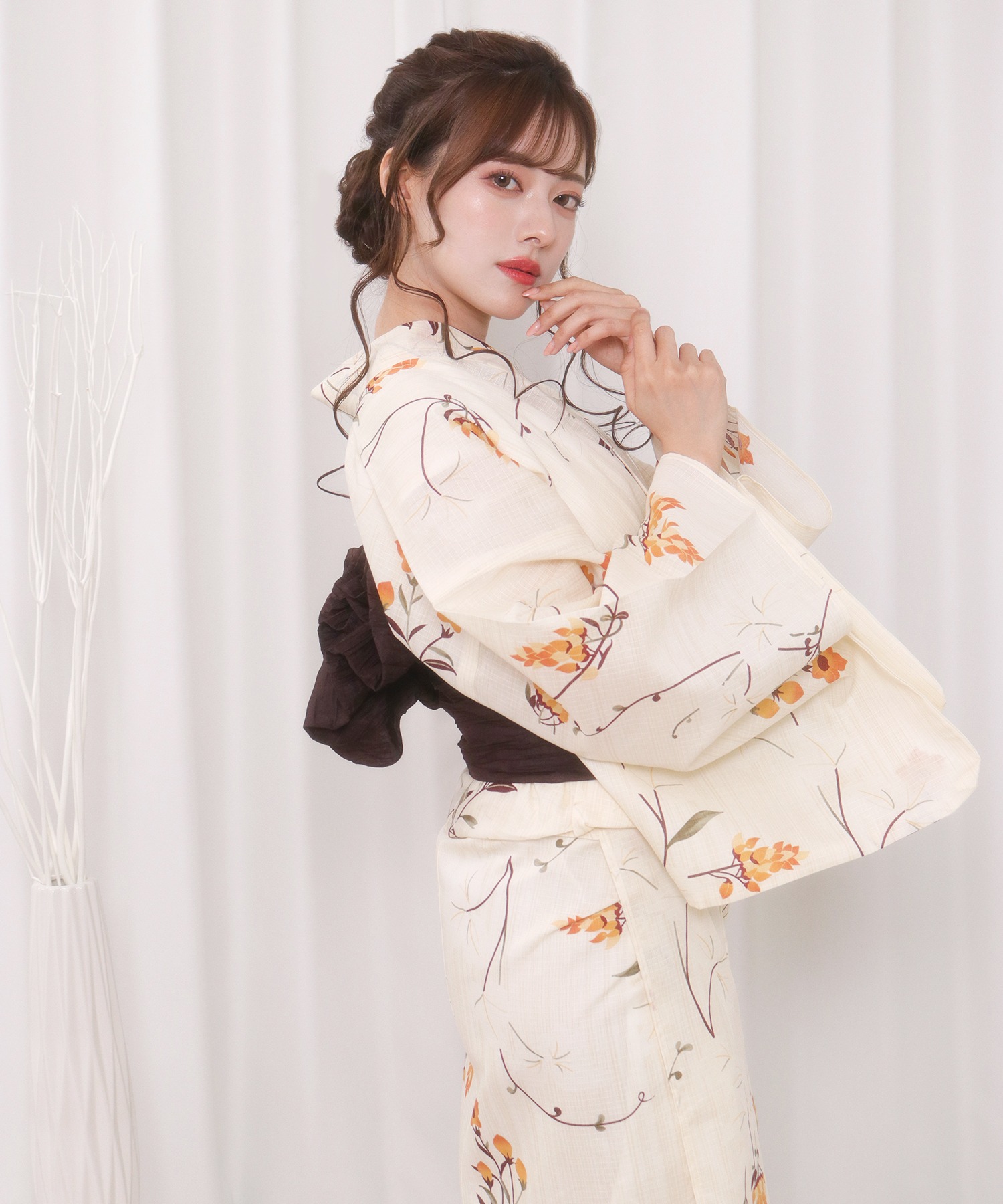 変わり織浴衣6点セットEG