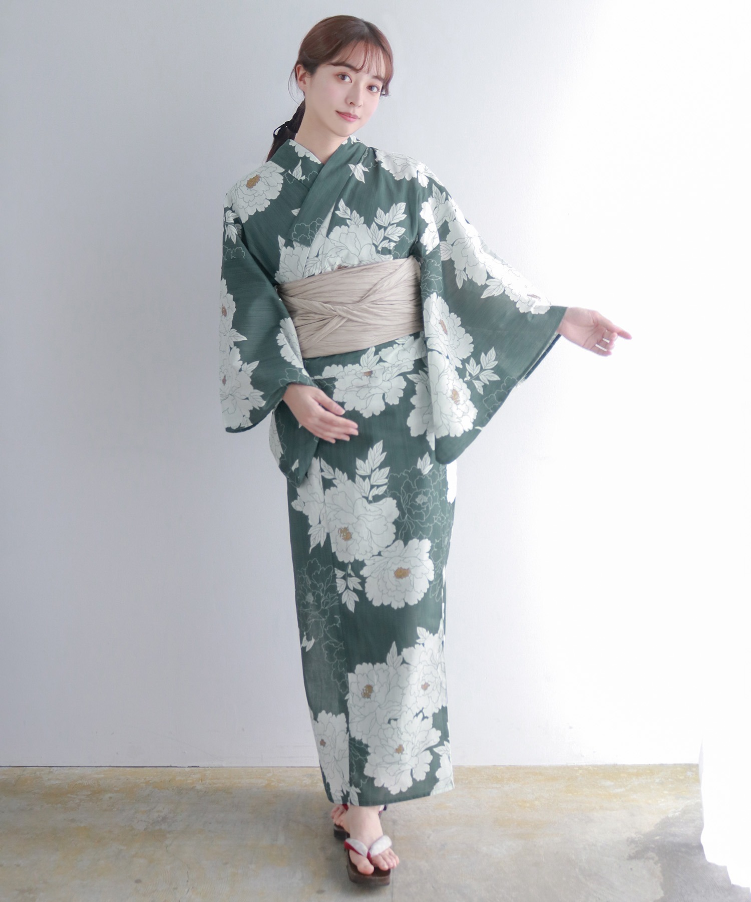 変わり織浴衣6点セットEG