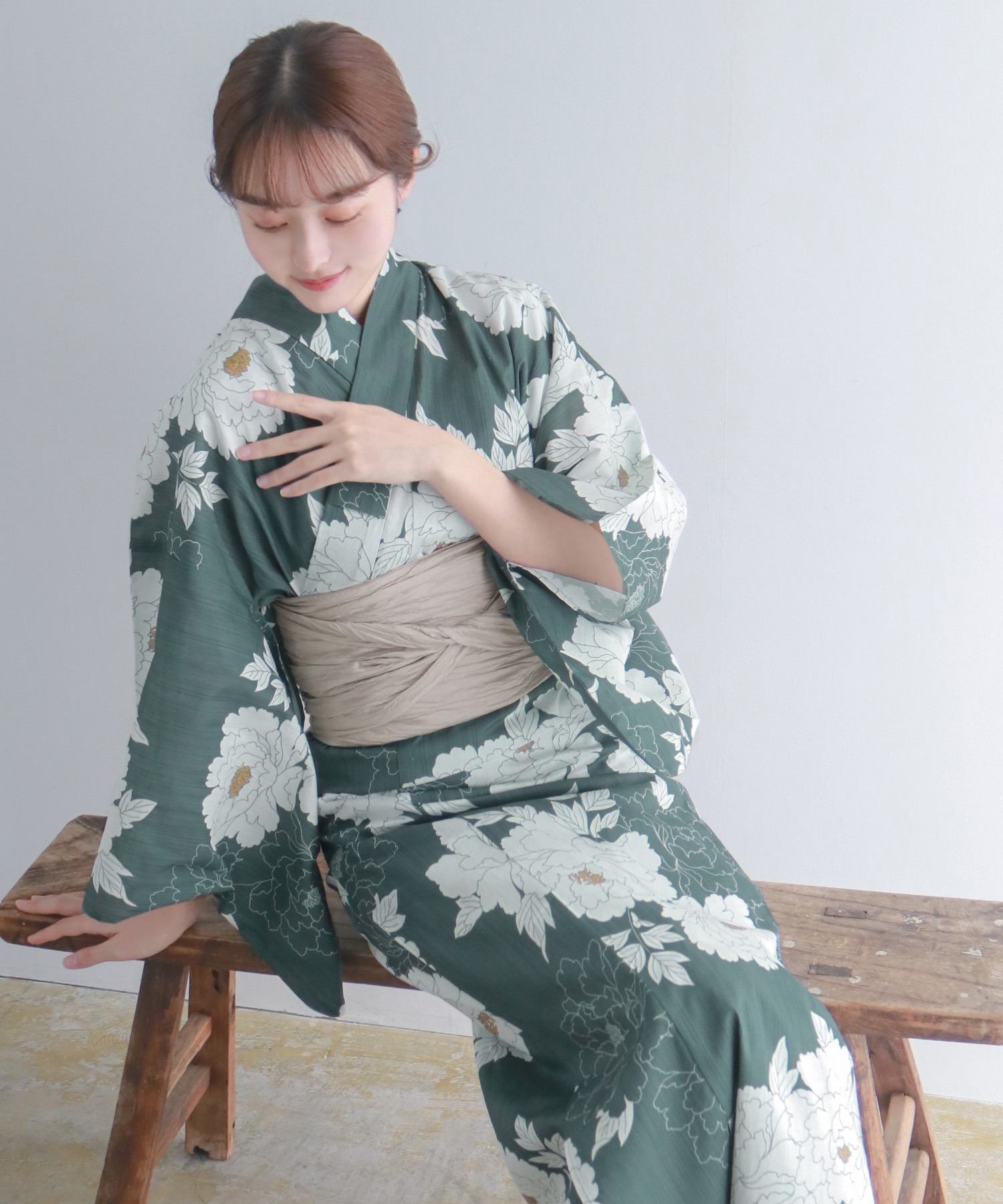 変わり織浴衣6点セットEG