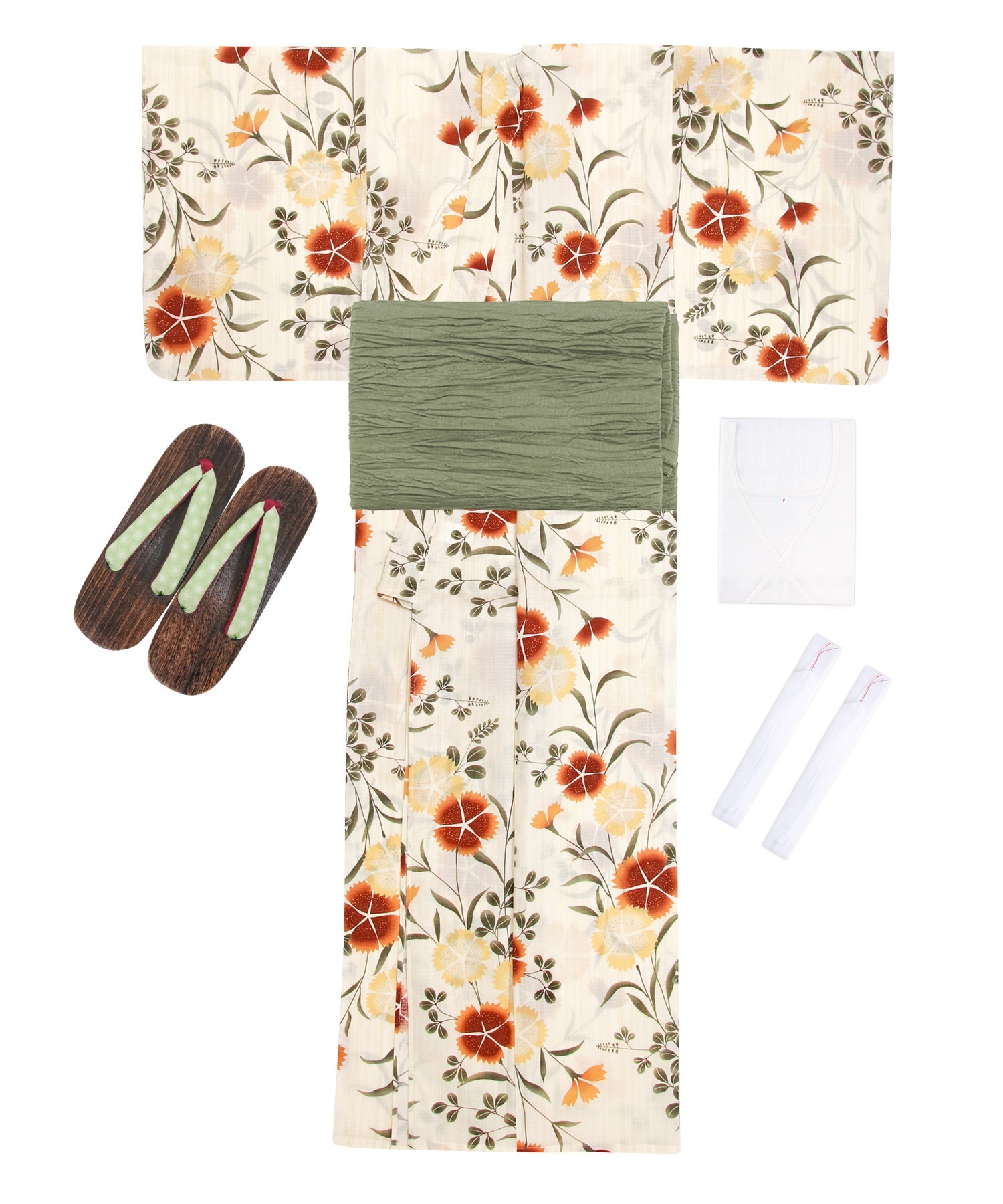 変わり織浴衣6点セットEG