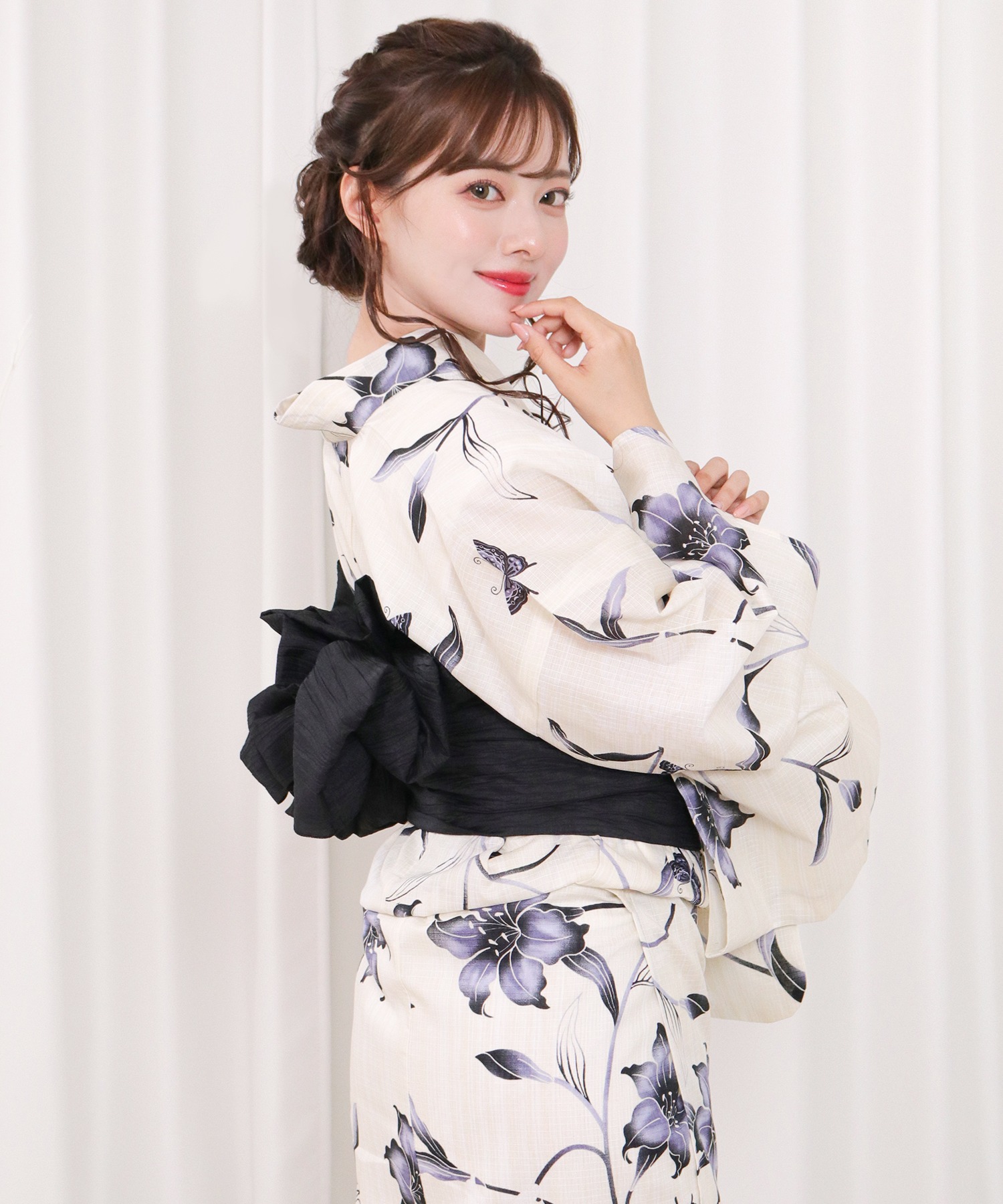 変わり織浴衣6点セットEG