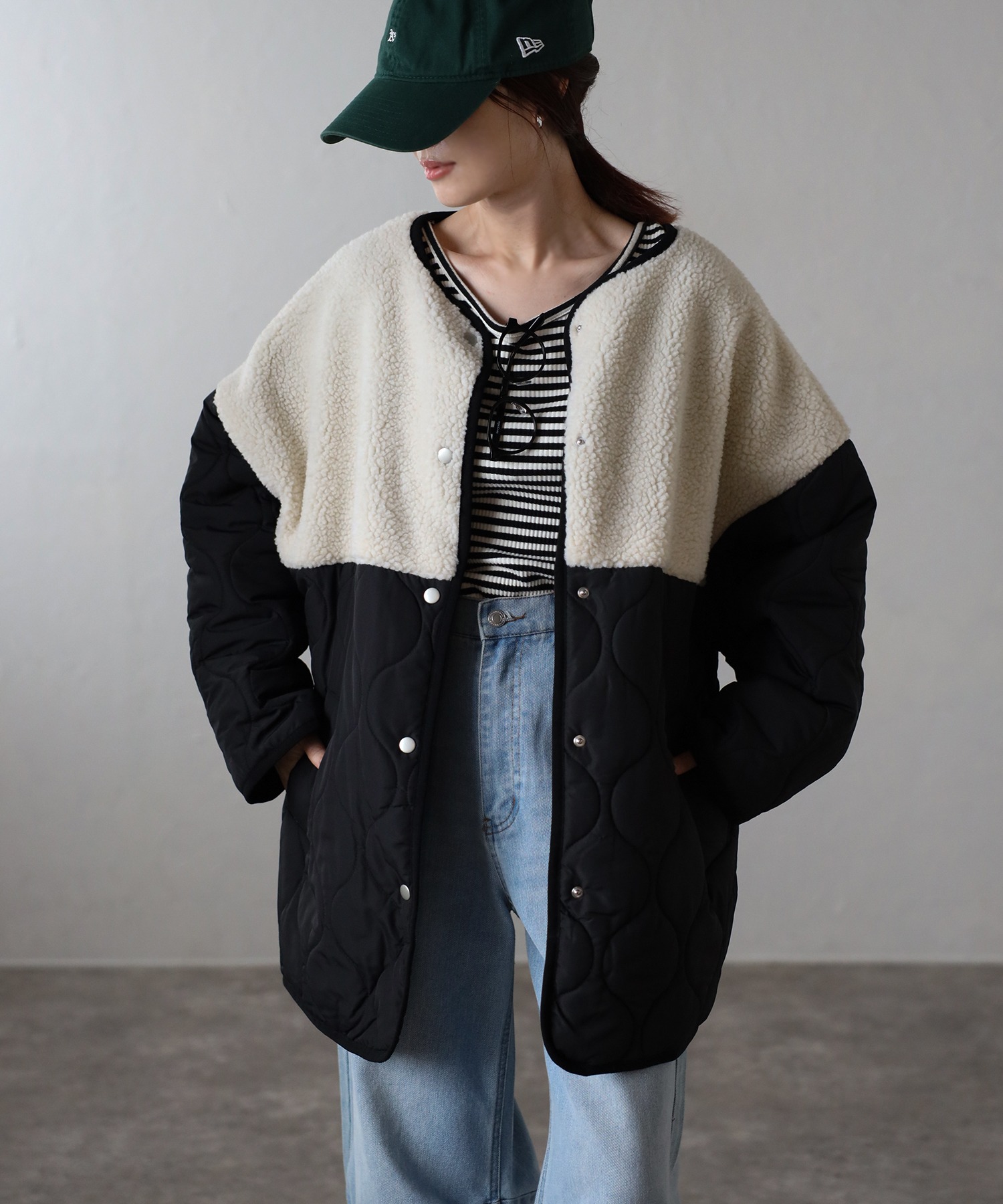 model：158cm / size：F