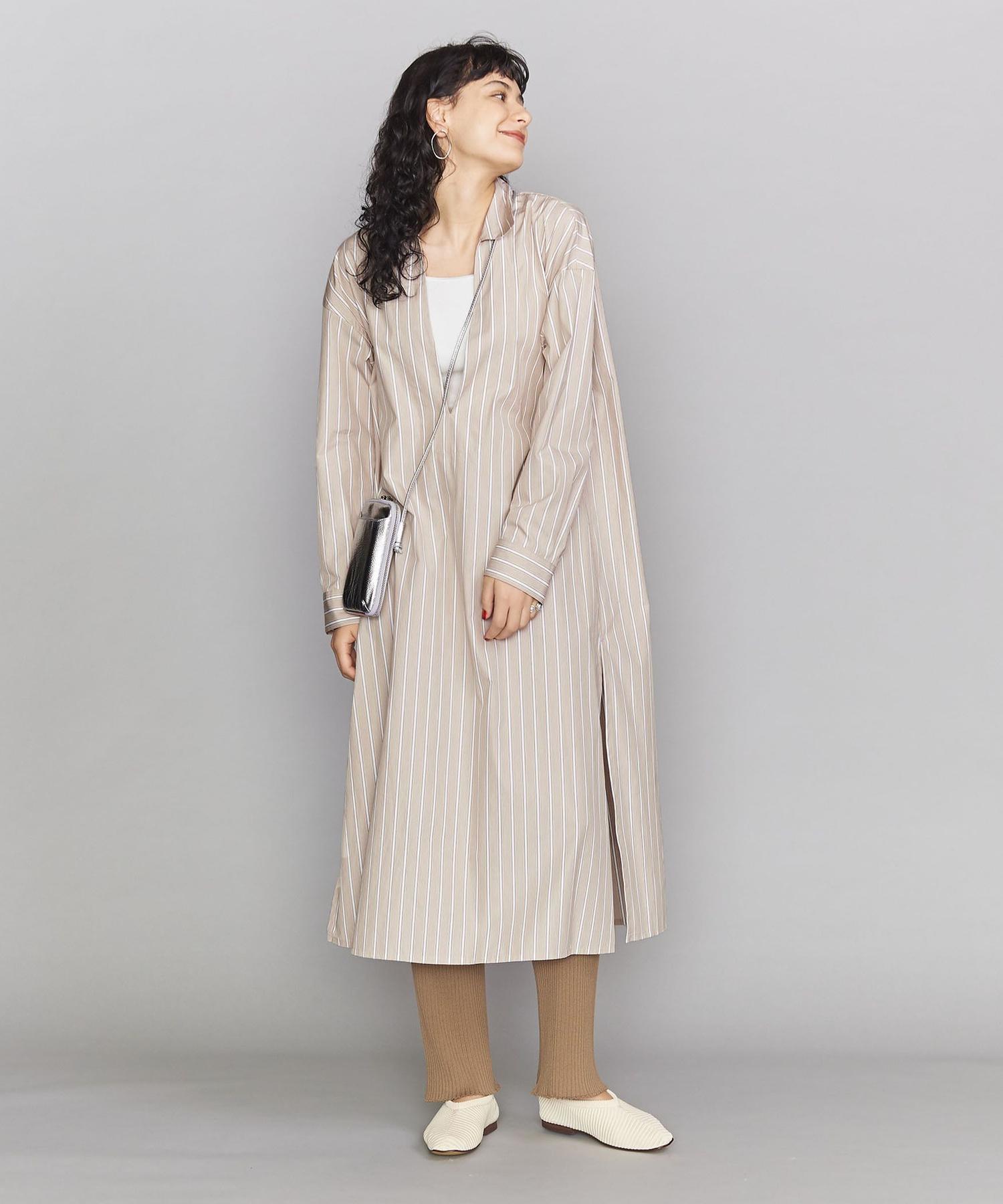 商品詳細 By タイプライタースキッパーネックシャツワンピース Outlet アウトレット 公式通販