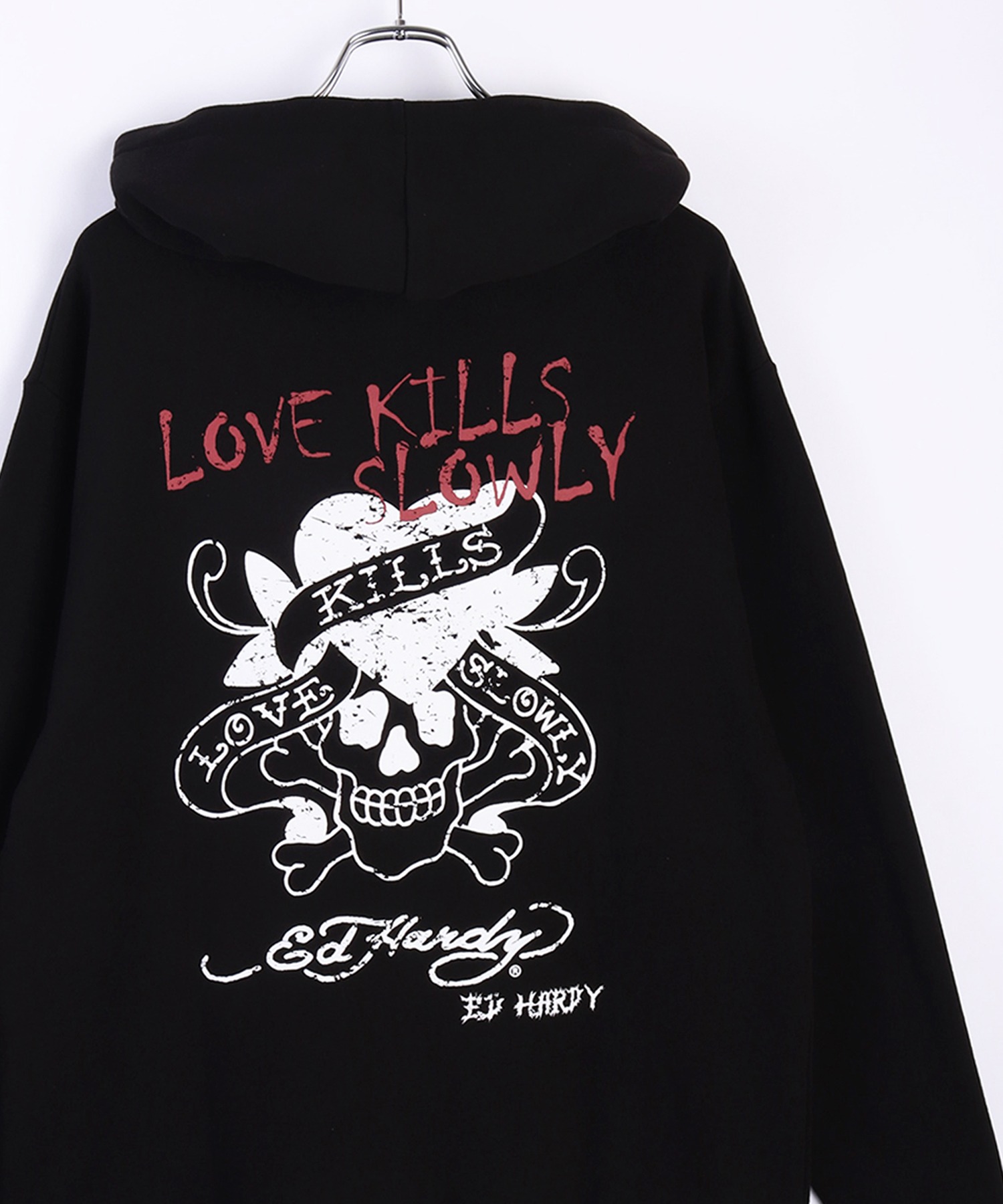 EdHardy 長袖 フルZIPパーカー