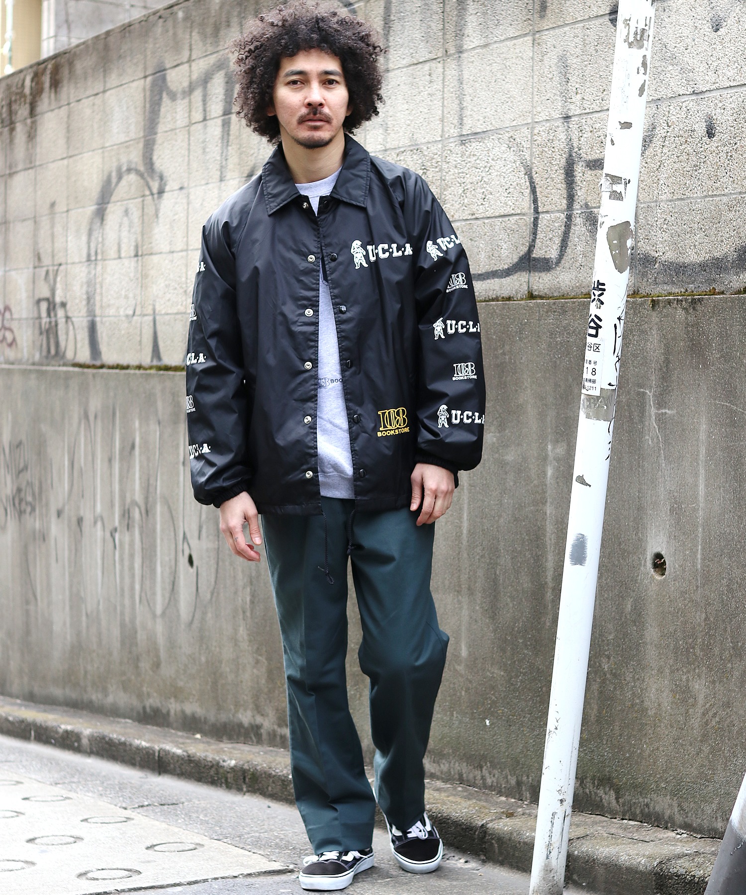 Begin 5月号掲載 Bookstore ブックストア 108 Cardinal 安心と信頼 Jk コーチジャケット Ucla