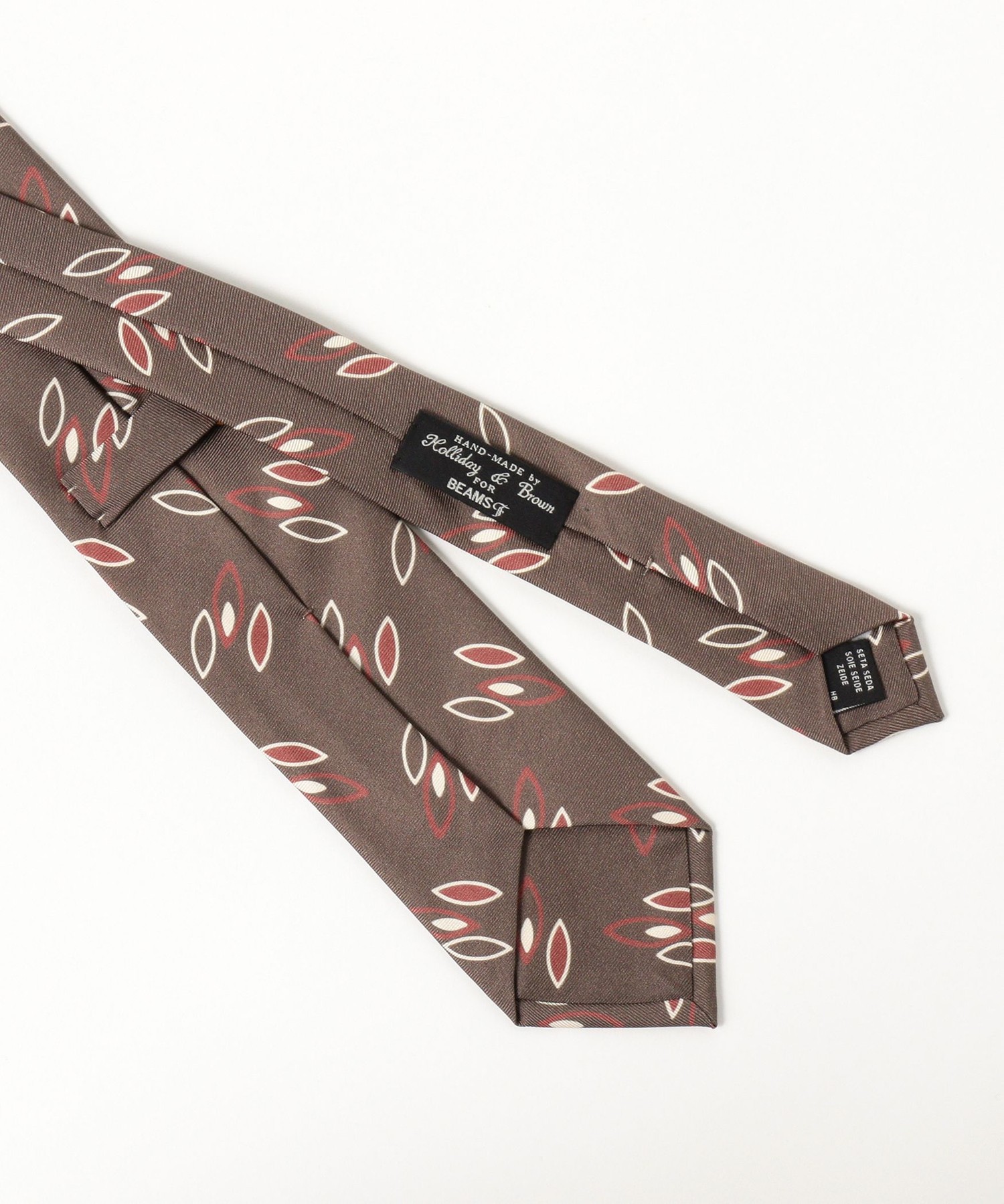 Holliday & brown シルク 小紋柄 プリント ネクタイ Holliday & Brown / シルク 小紋柄 プリント ネクタイ