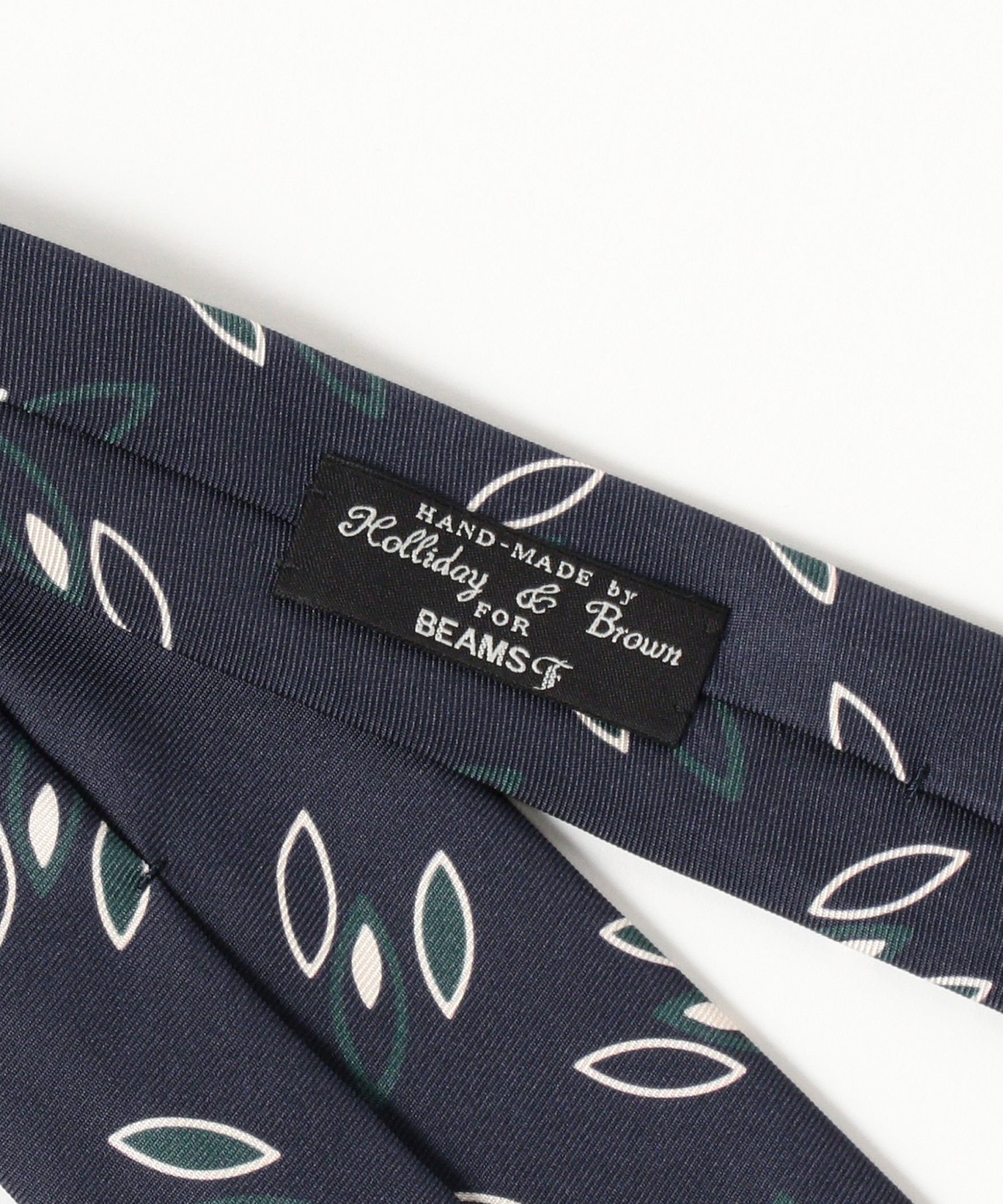 Holliday & Brown / シルク 小紋柄 プリント ネクタイ