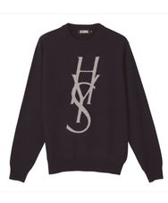 HYS LOGO編込 プルオーバー