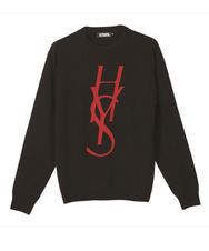 HYS LOGO編込 プルオーバー