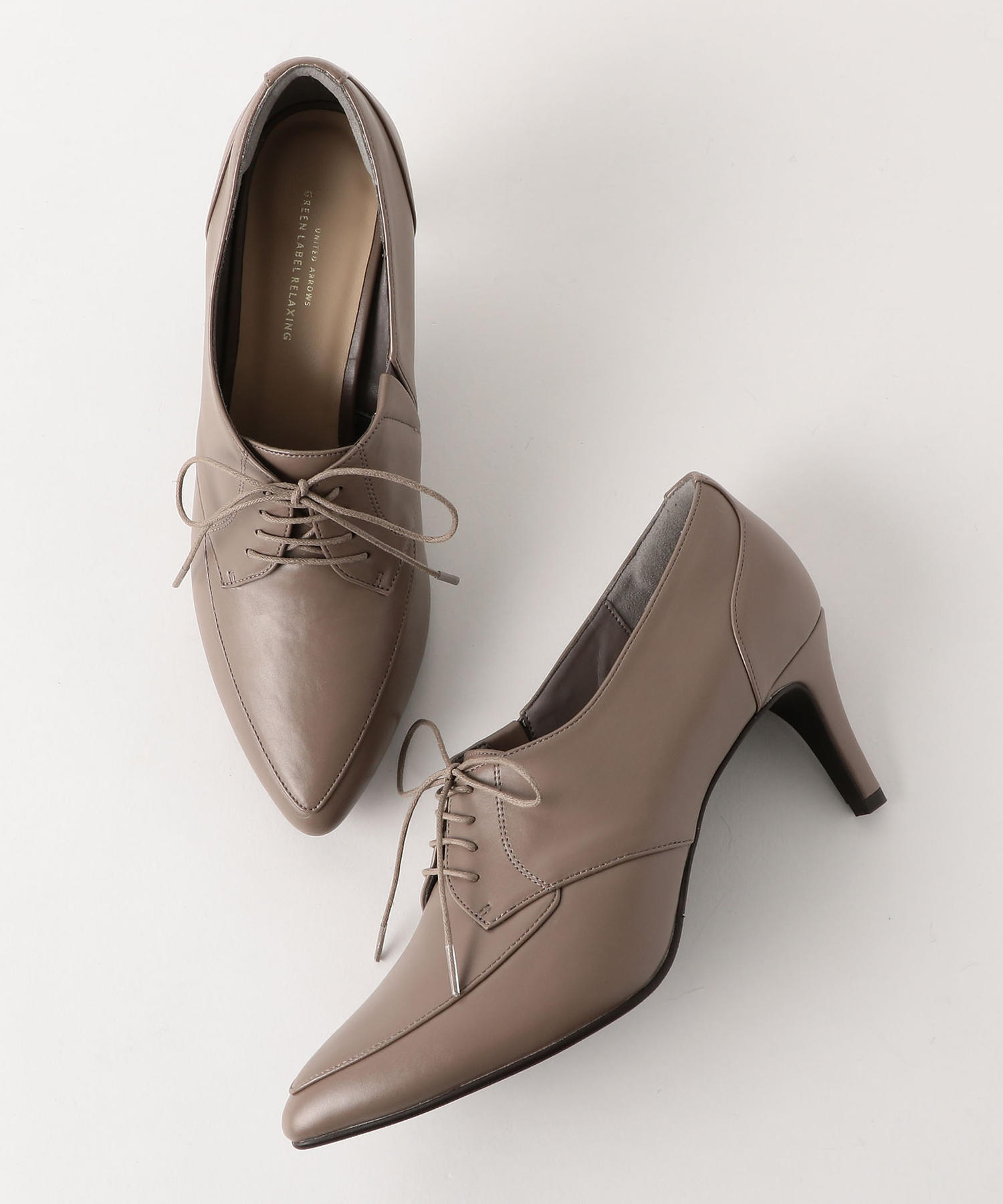 商品詳細 D ポインテッド レースアップ パンプス 7 5cmヒール Outlet アウトレット 公式通販