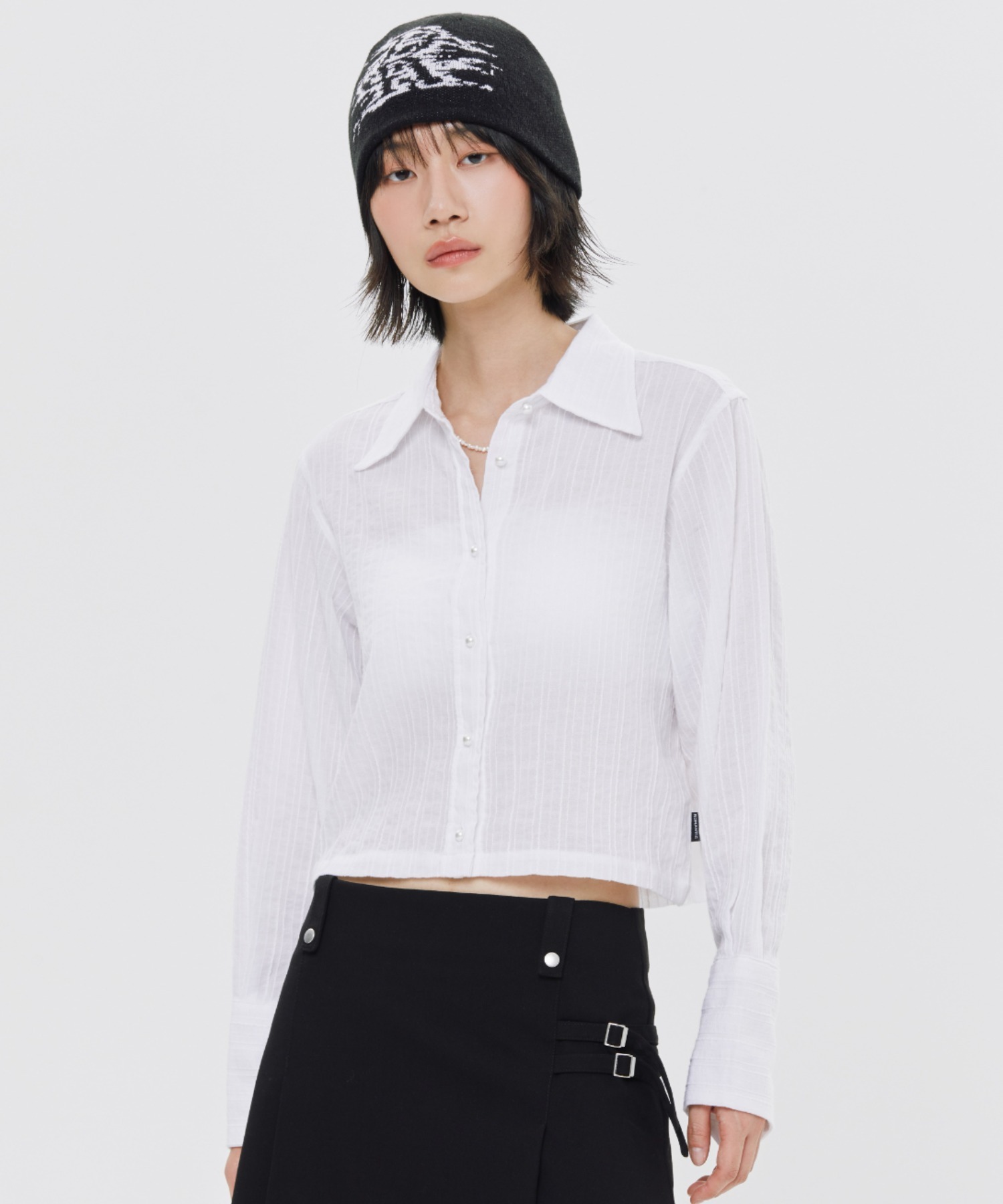 【minus1】L ロマンティック クラウン cuffs シャツ A'GEM/9 × .kom 『ROMANTIC CROWN/ロマンティック クラウン』 WINGED