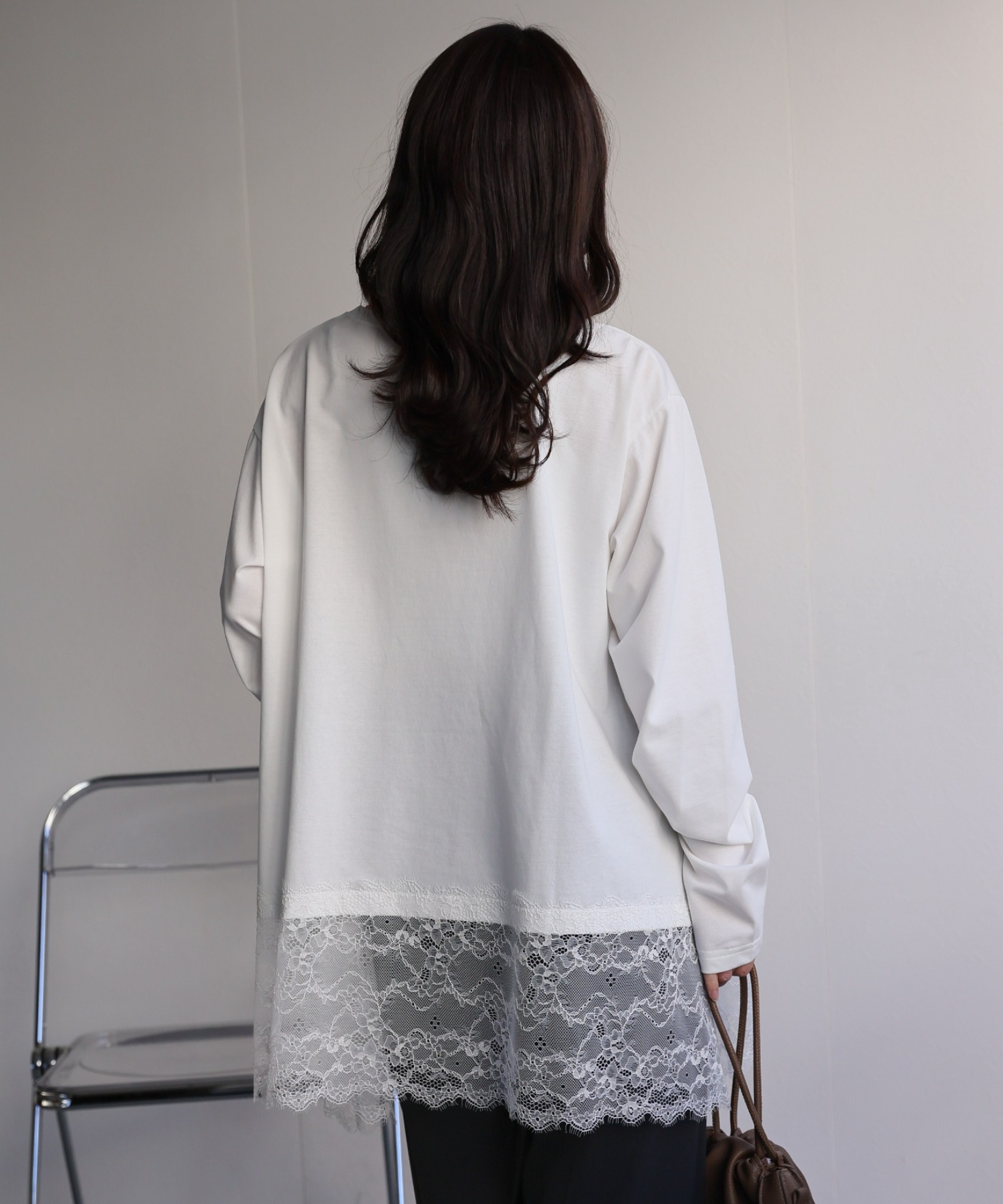 model：156cm 着用サイズ：FREE