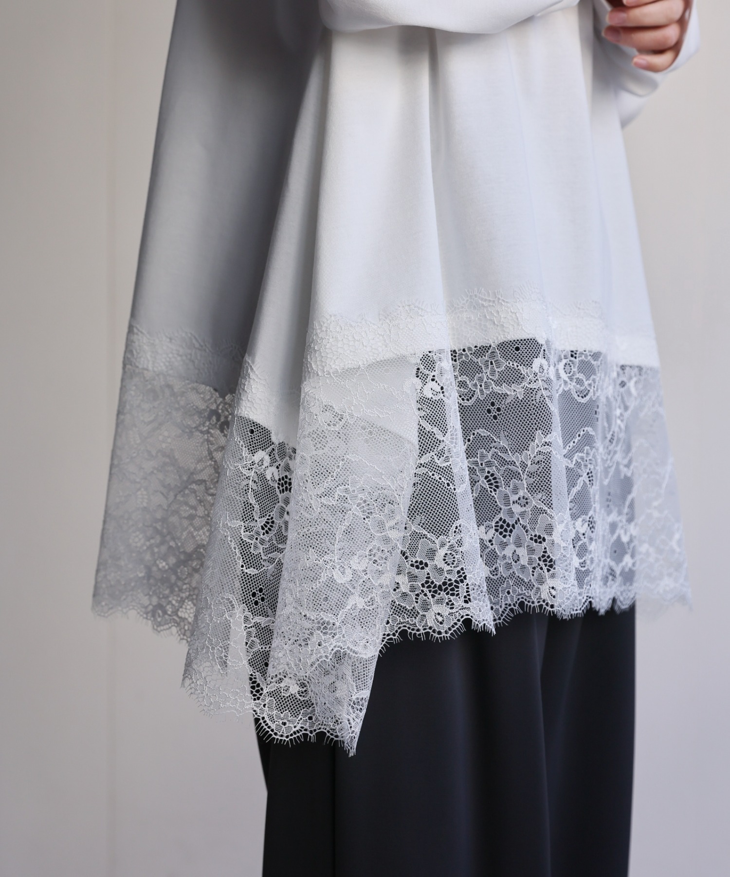 model：156cm 着用サイズ：FREE