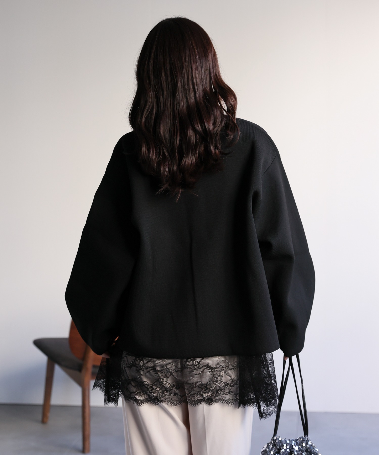 model：156cm 着用サイズ：FREE