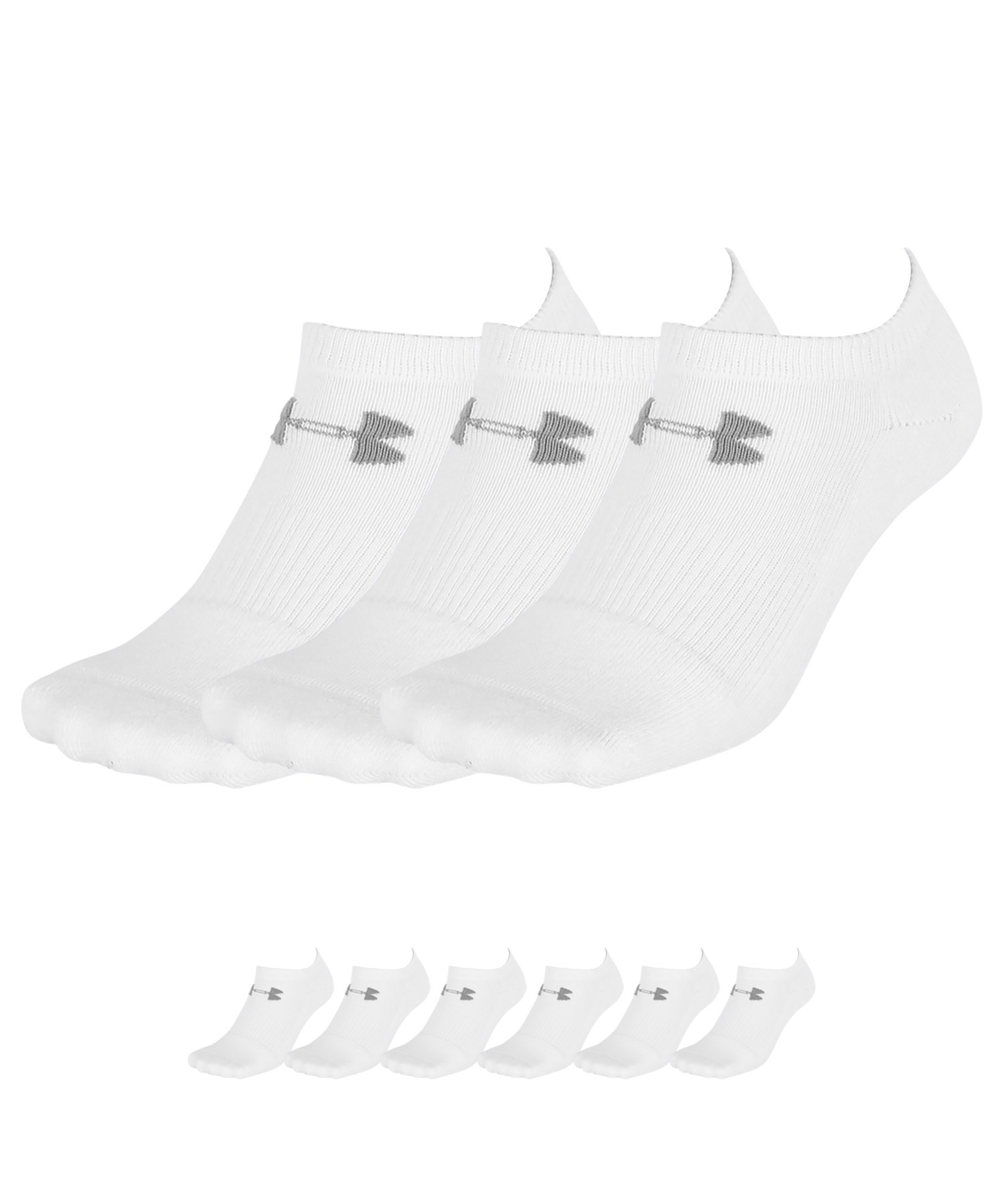 靴下 メンズ 6足組 ロゴ Under Armour まとめ買い アンダーアーマー セット アンクルソックス ブランド 店舗良い