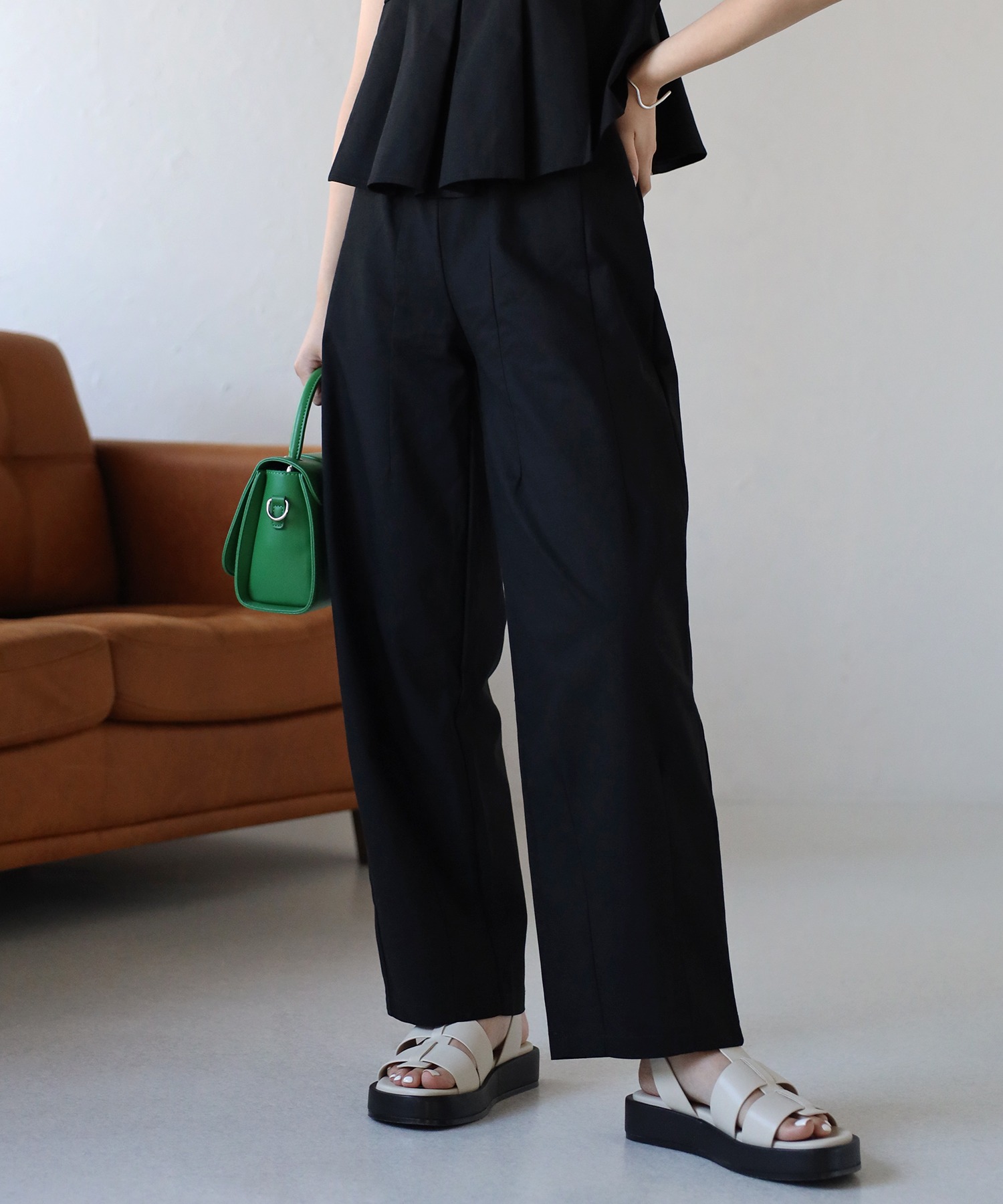 model：162cm 着用サイズ：F