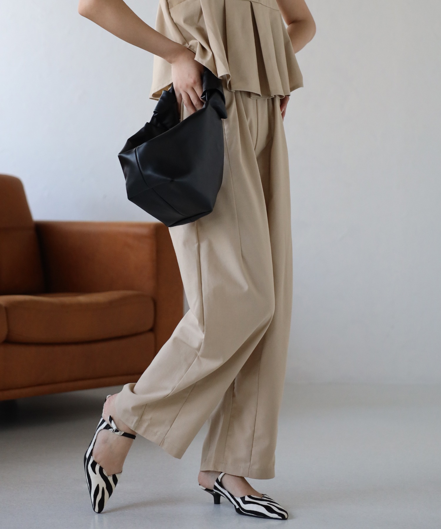 model：162cm 着用サイズ：F