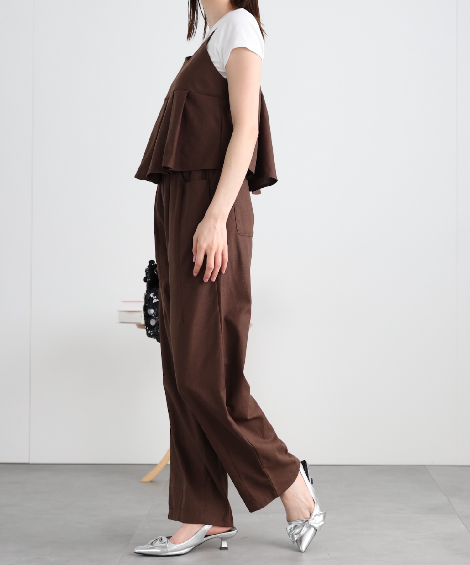 model：162cm 着用サイズ：F