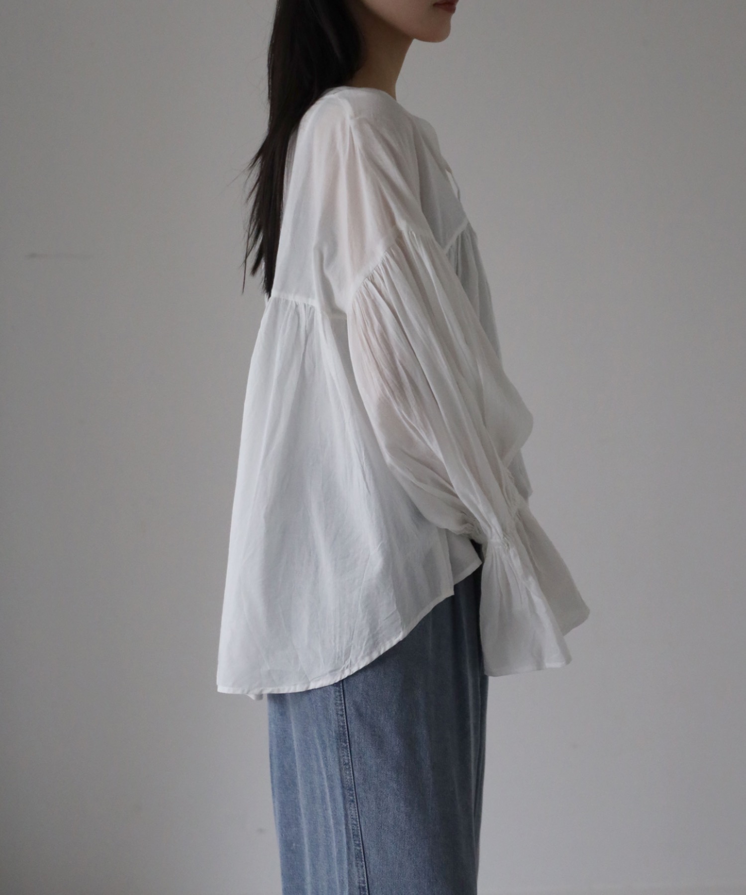 model：164cm. 着用サイズ：FREE