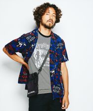 SHOCKING ISLAND総柄シャツ