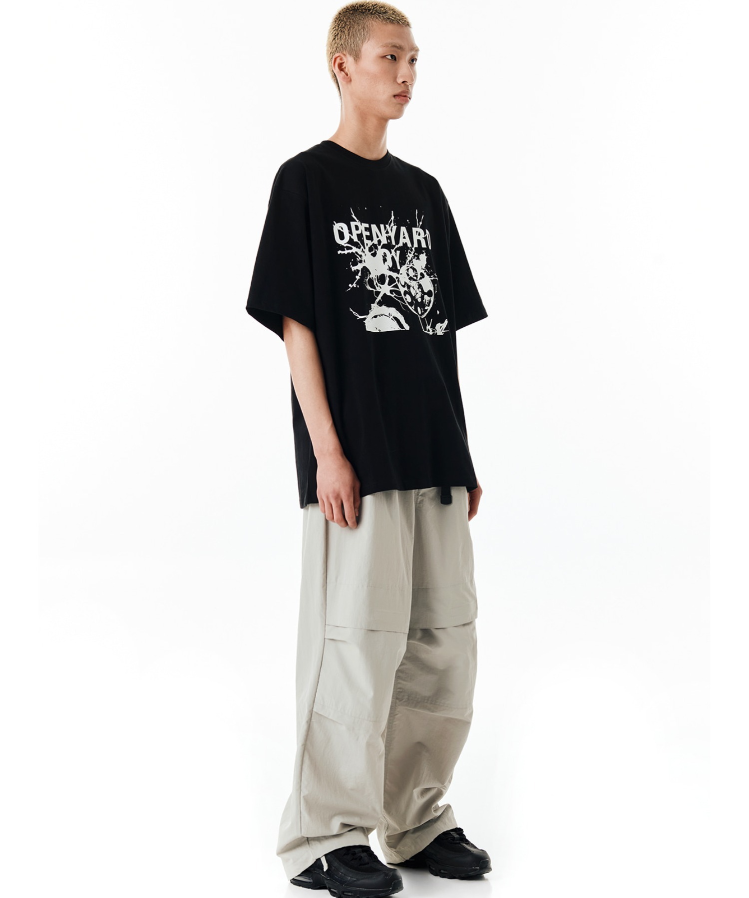★OY★CELL DIVISION LOGO T-WHITE★正規品/韓国直送料込/人気 OY/オーワイ』 CELL DIVISION LOGO T/セル ディヴィジョン T