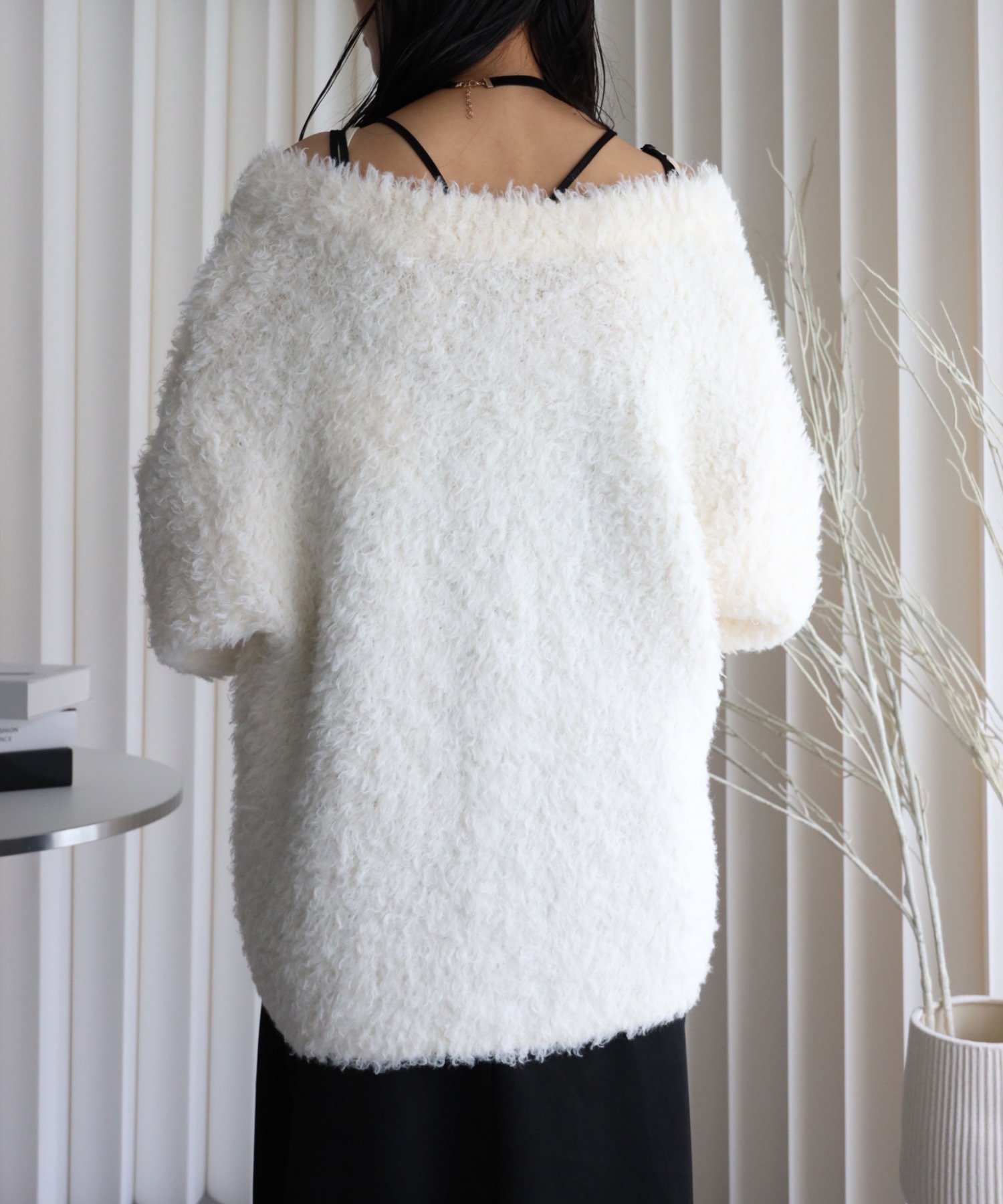 model：164cm. 着用サイズ：FREE