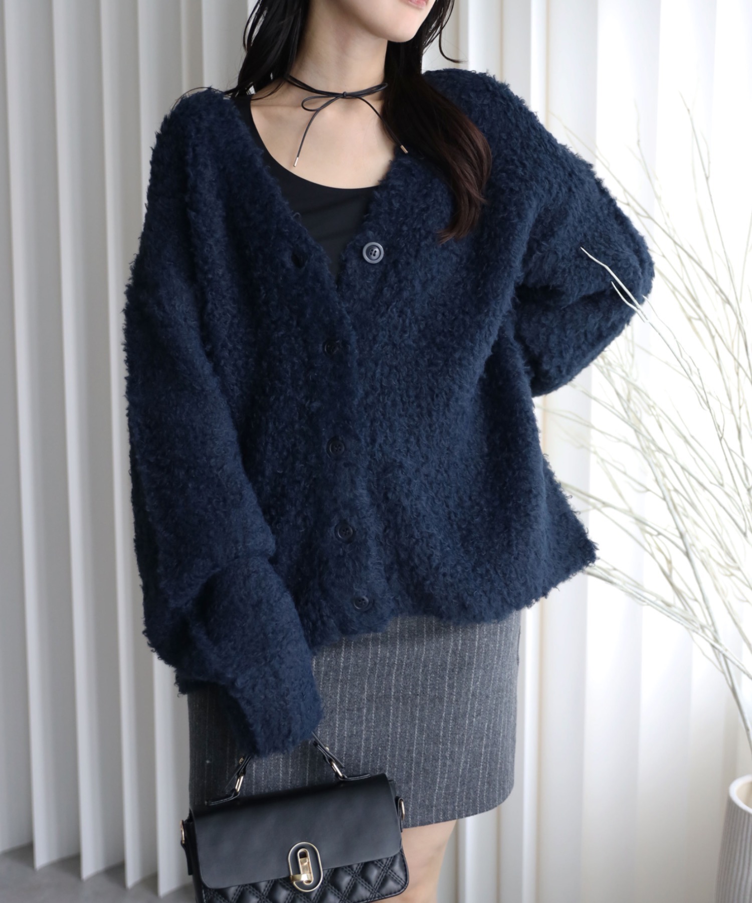 model：164cm. 着用サイズ：FREE