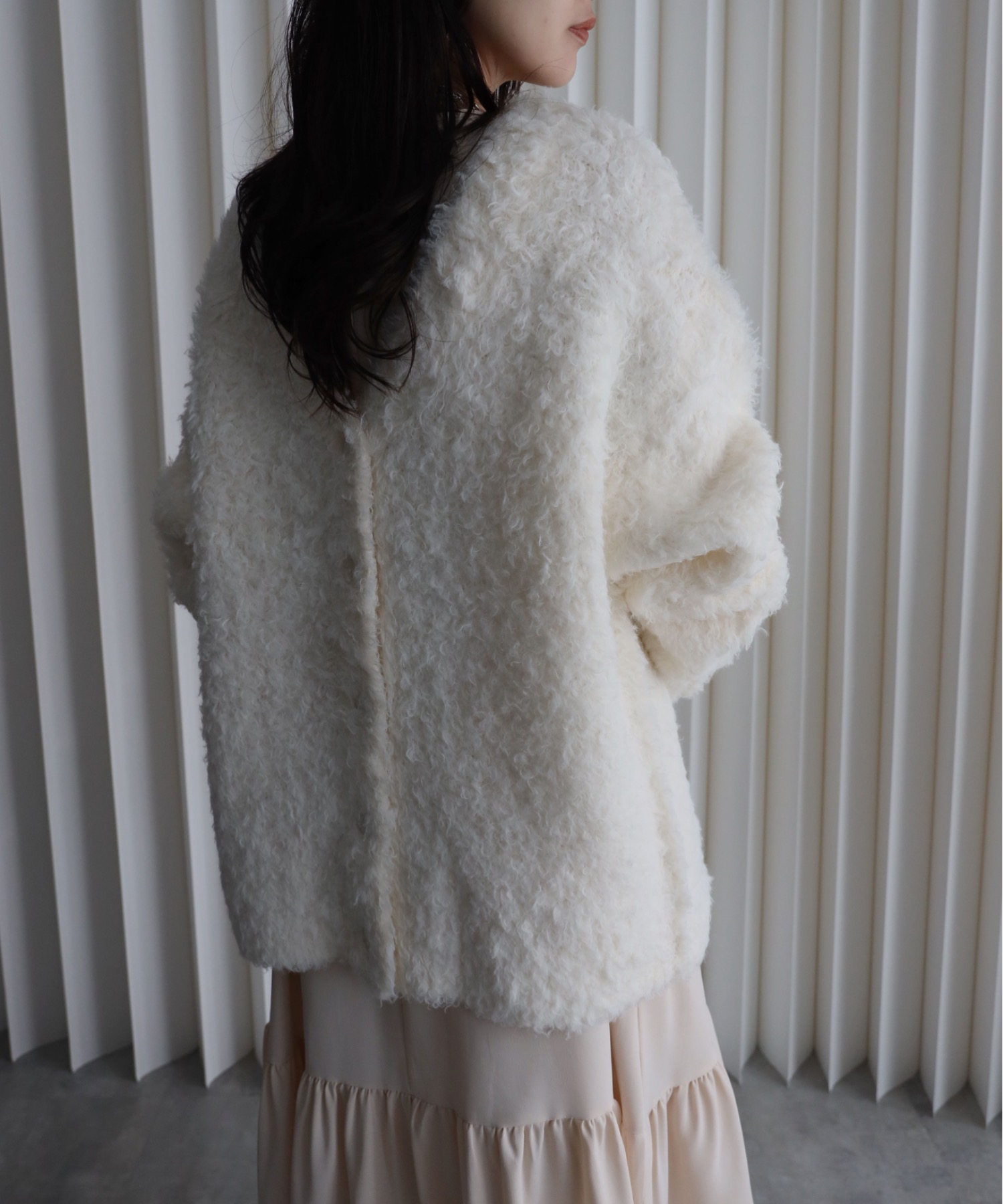 model：164cm. 着用サイズ：FREE