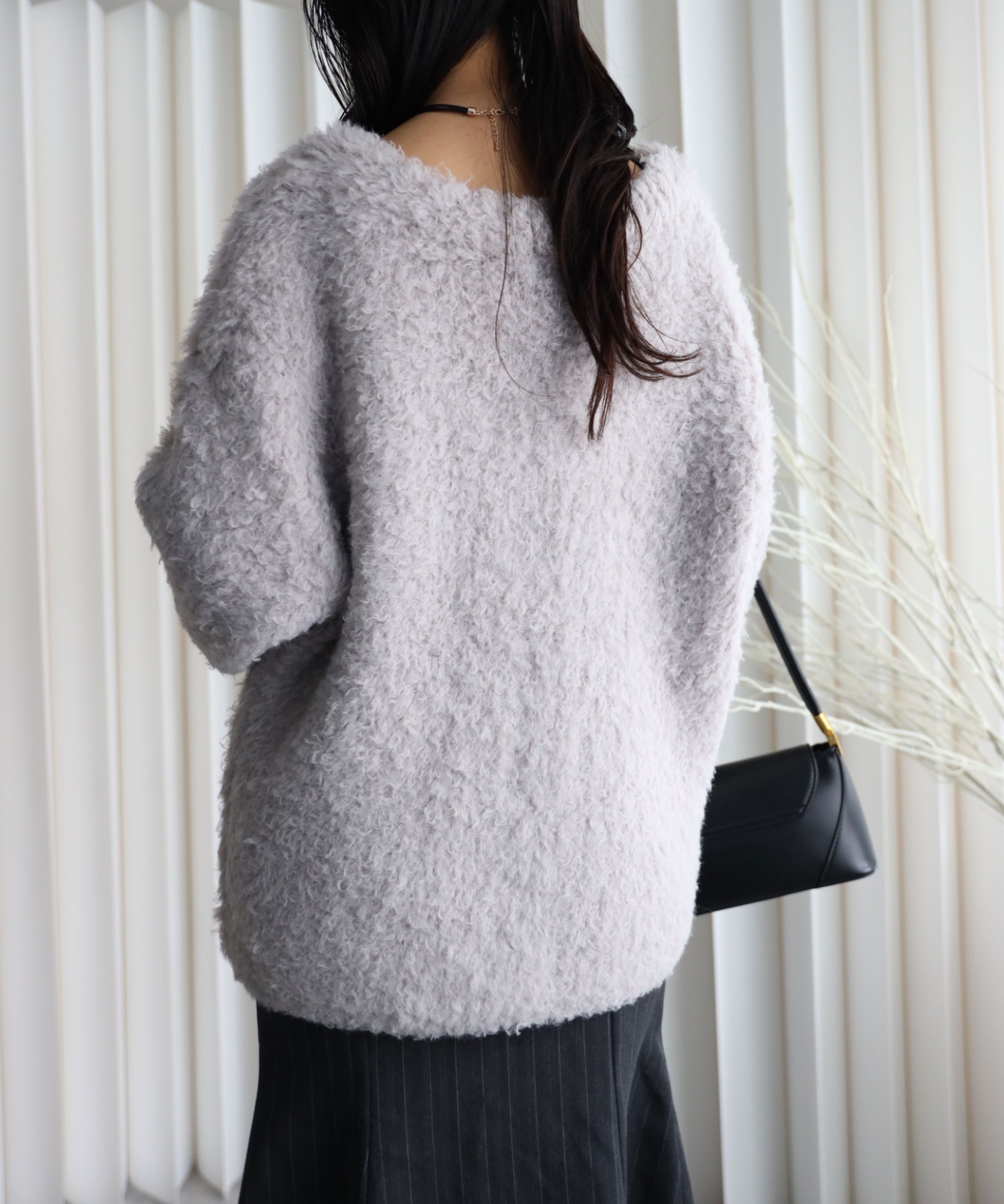 model：164cm. 着用サイズ：FREE