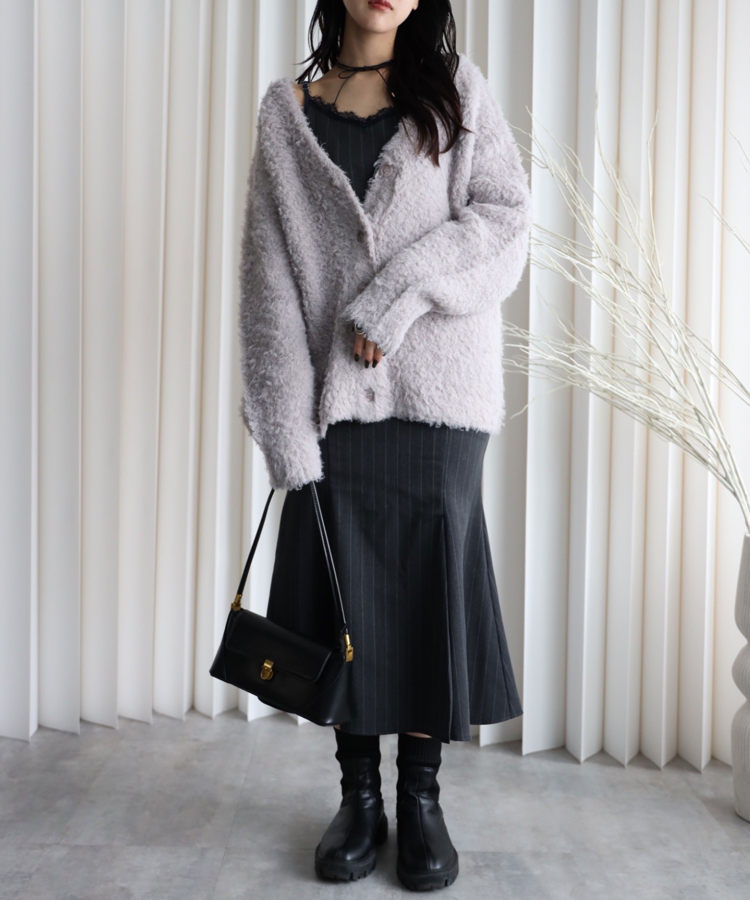 model：164cm. 着用サイズ：FREE