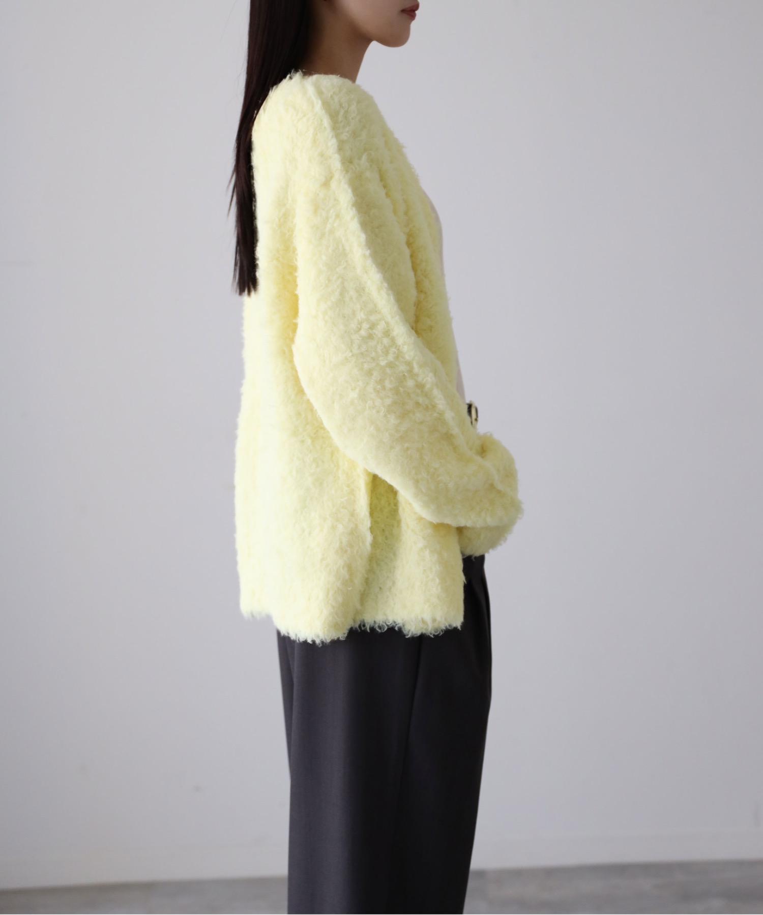 model：164cm. 着用サイズ：FREE