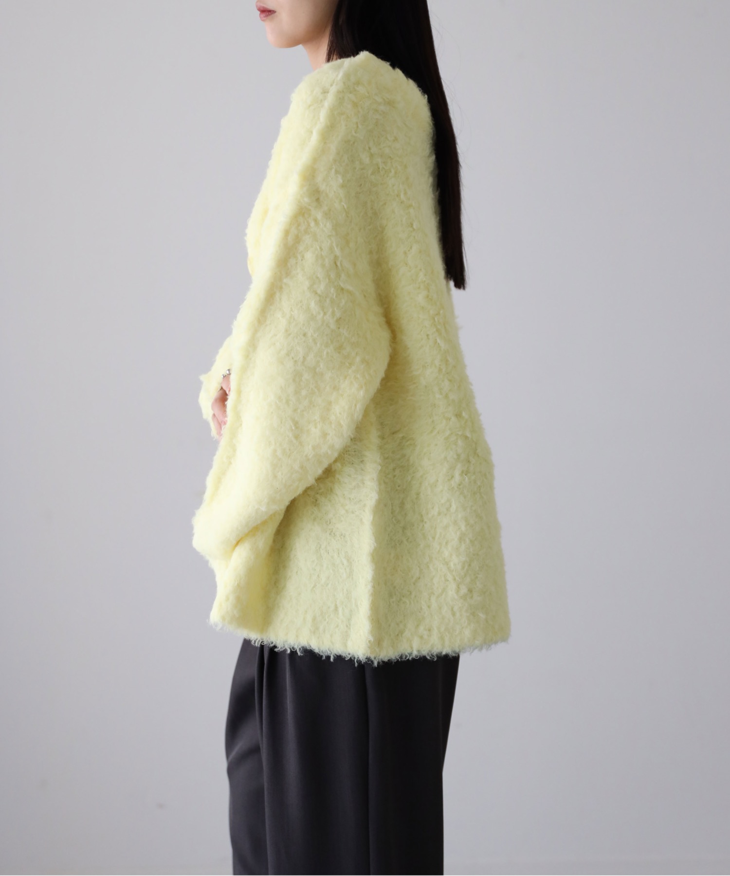 model：164cm. 着用サイズ：FREE