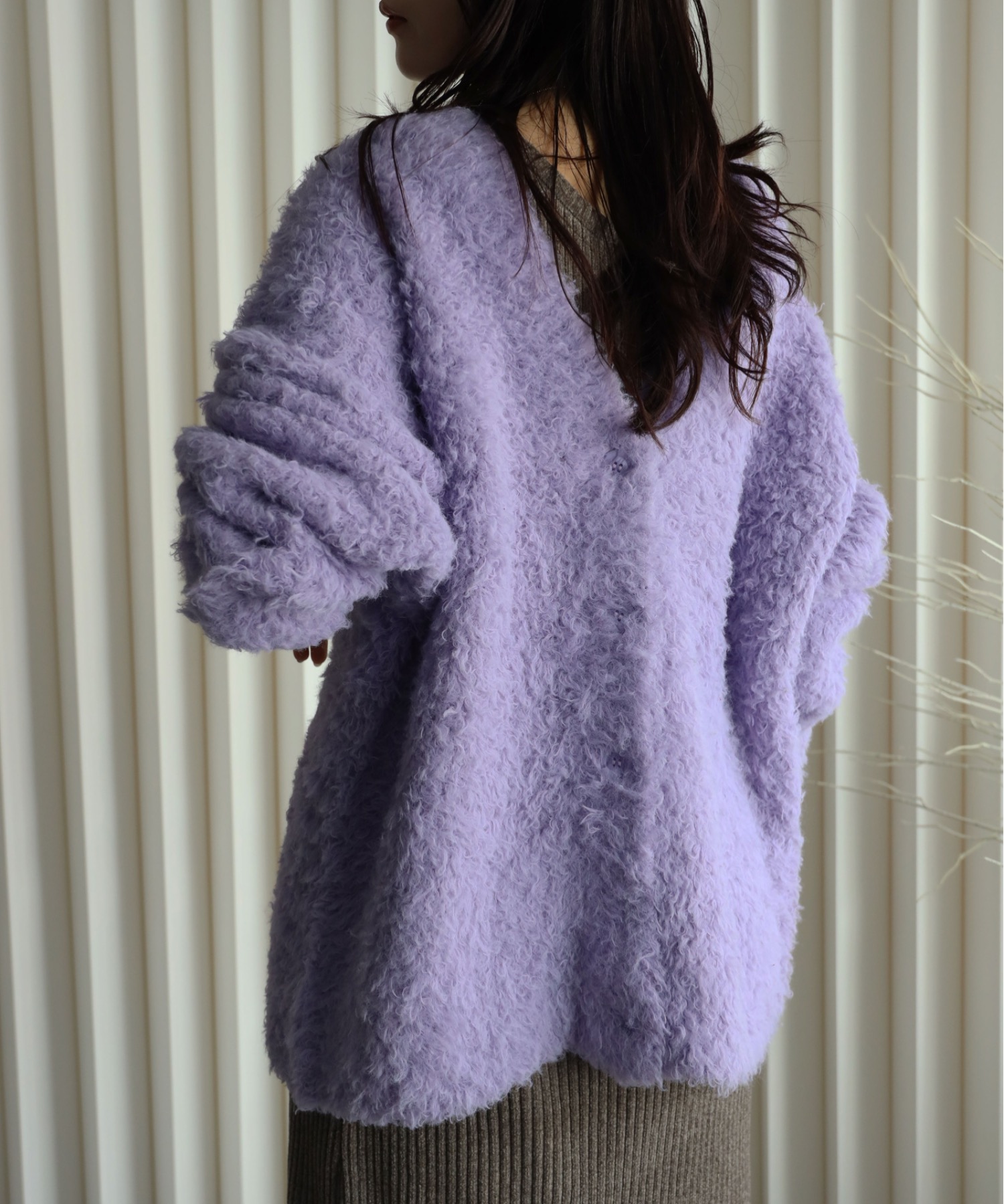 model：164cm. 着用サイズ：FREE