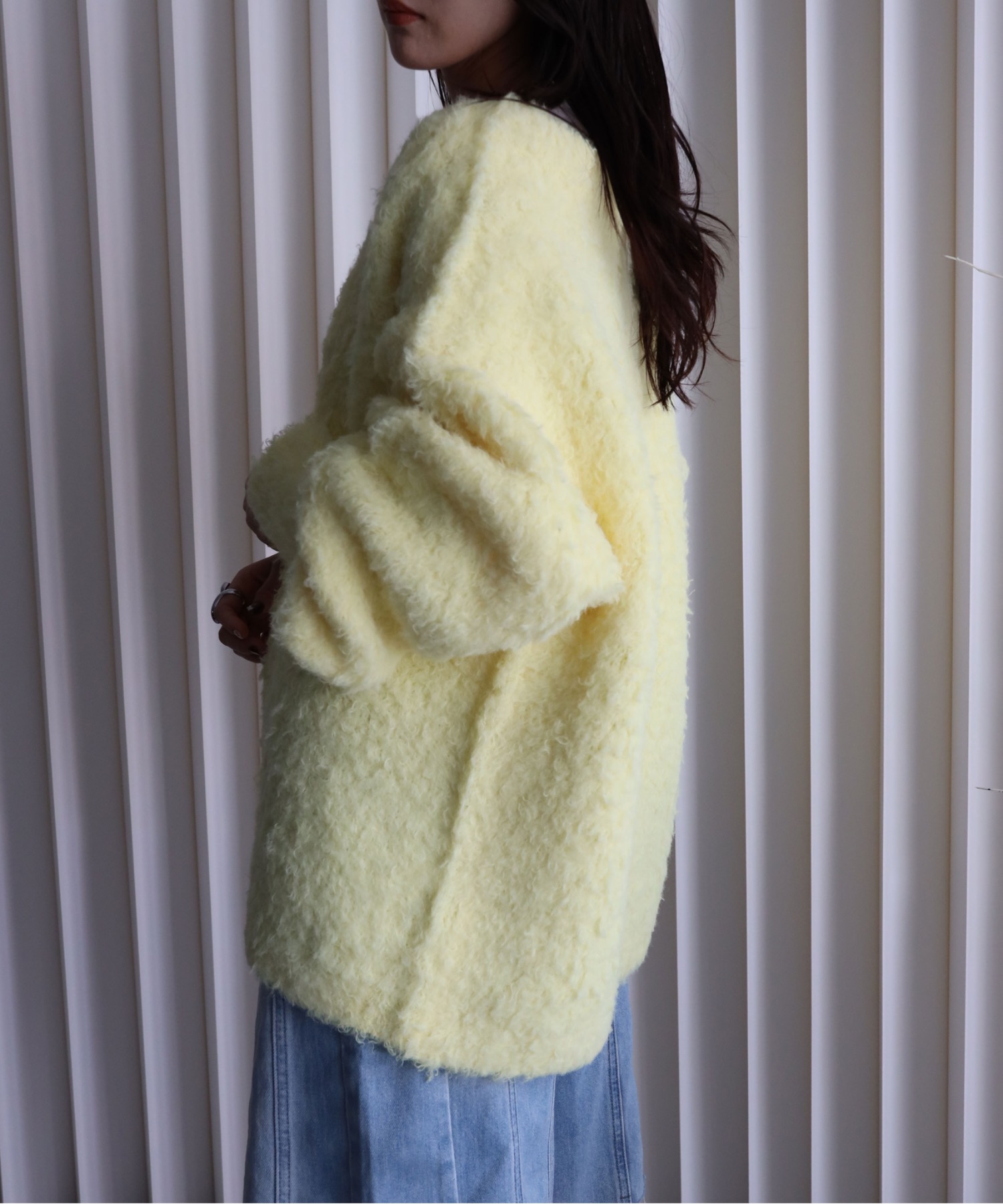 model：164cm. 着用サイズ：FREE