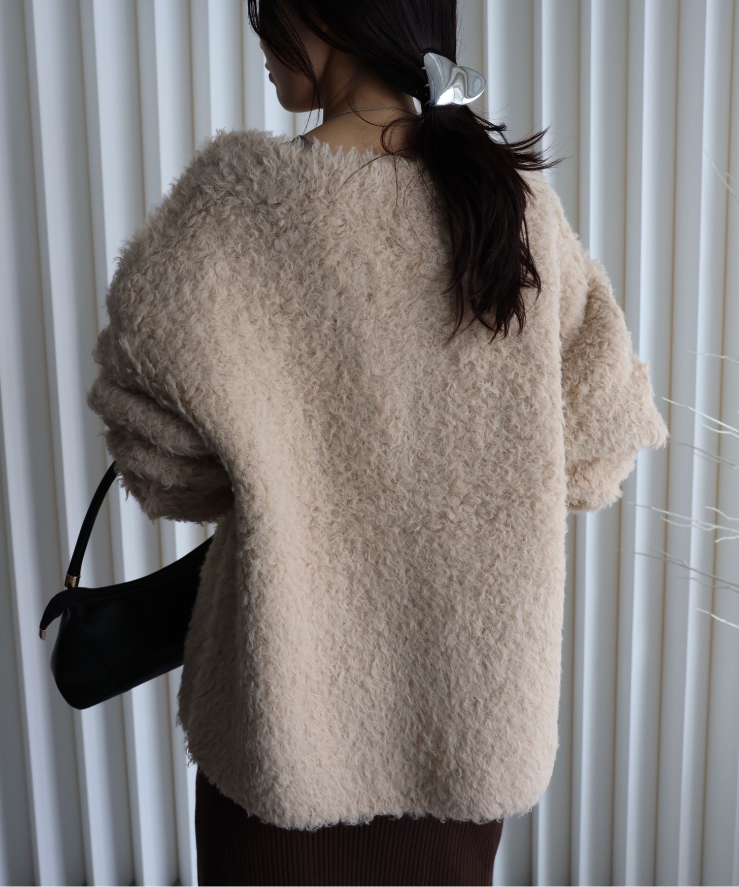 model：164cm. 着用サイズ：FREE