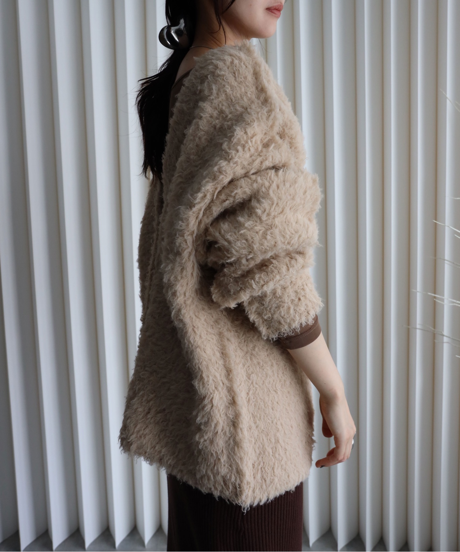 model：164cm. 着用サイズ：FREE