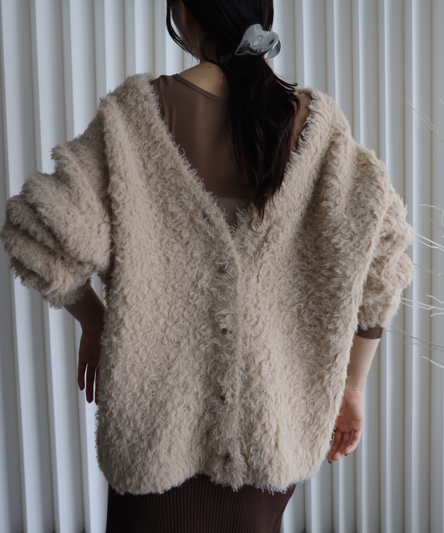 model：164cm. 着用サイズ：FREE