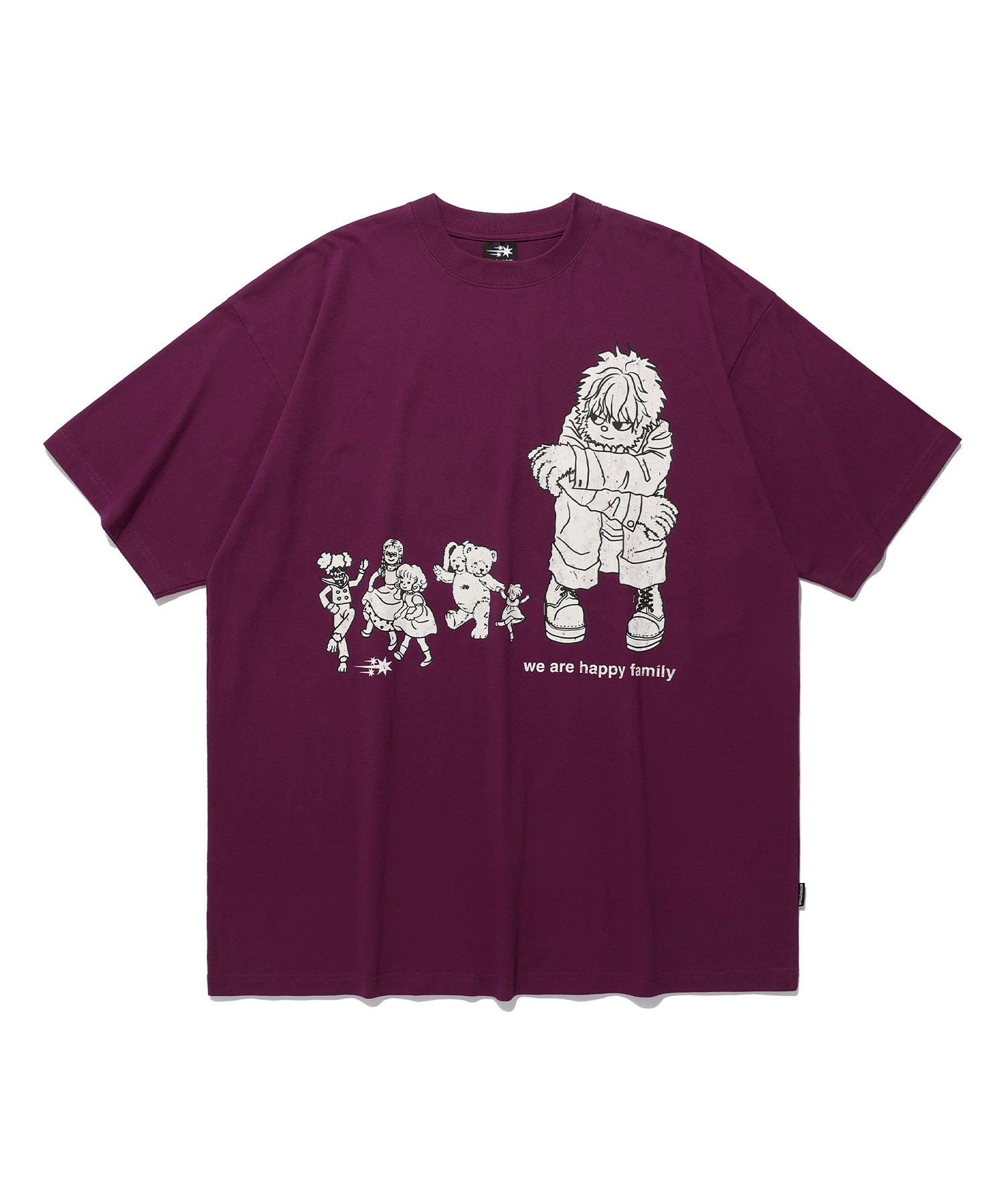 NICE GHOST CLUB ビッグハーフシャツ A'GEM/9 × .kom 『NICE GHOST CLUB/ナイスゴーストクラブ