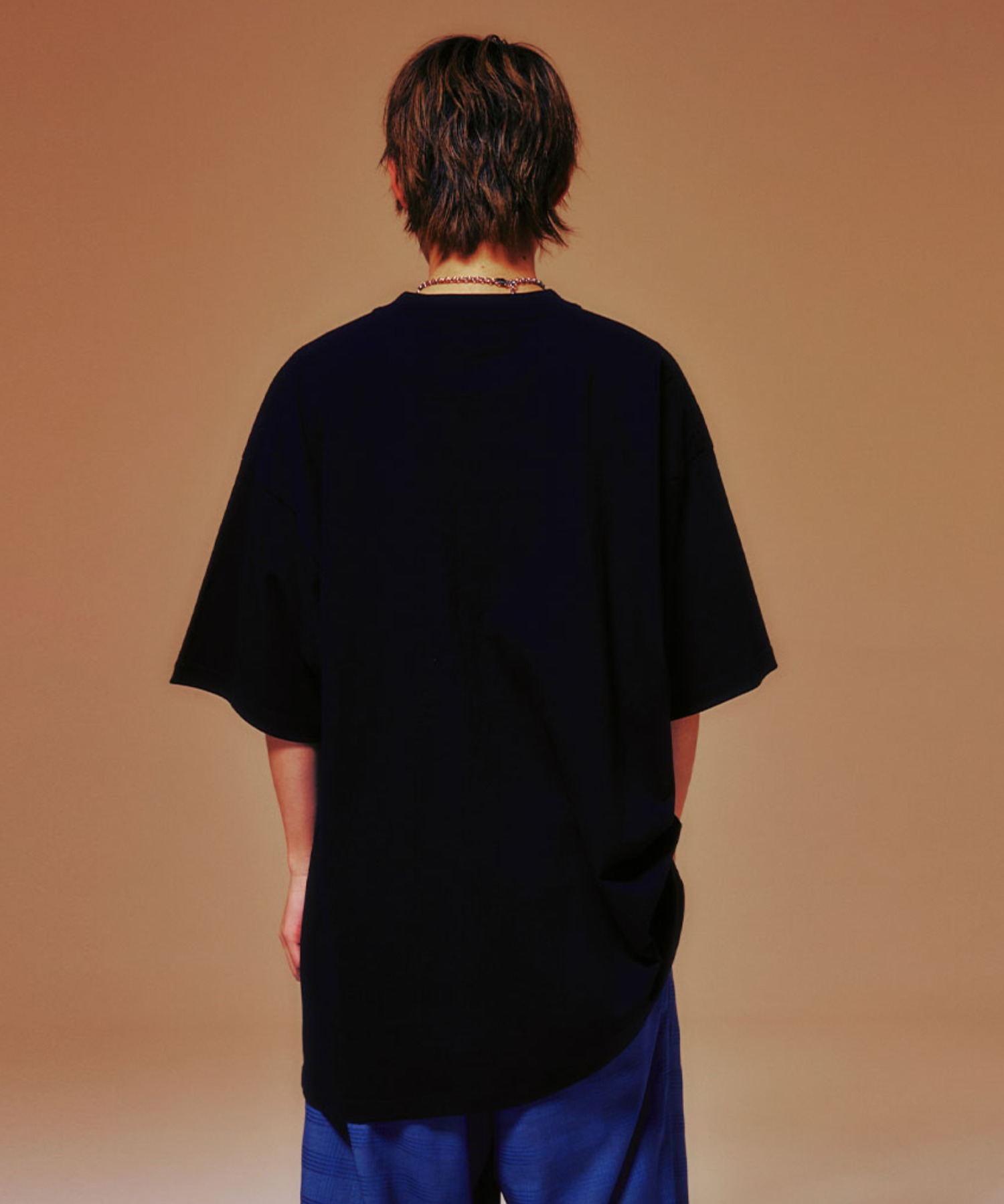Tシャツ・カットソー [NICEGHOSTCLUB]HAPPY FAMILY BIG BIG TEE_BLACK(NG2EMUT523A) A'GEM/9 × .kom 『NICE GHOST CLUB/ナイスゴーストクラブ