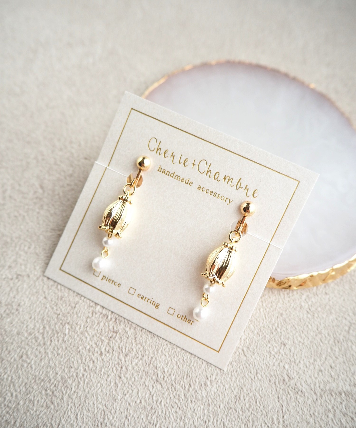tone【Cherie+Chambre】Lily of the valley Earring