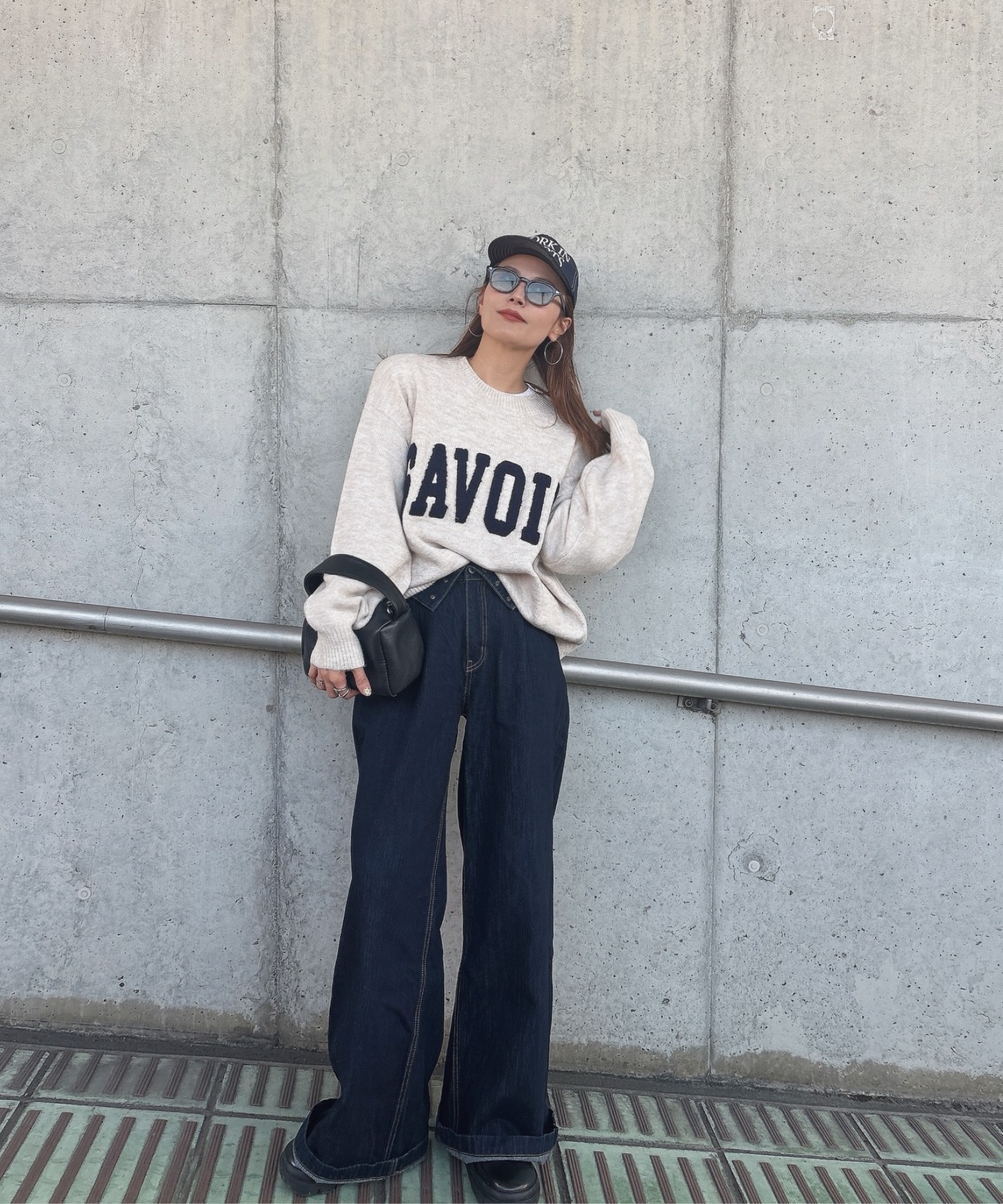 model：H160 着用サイズ：FREE