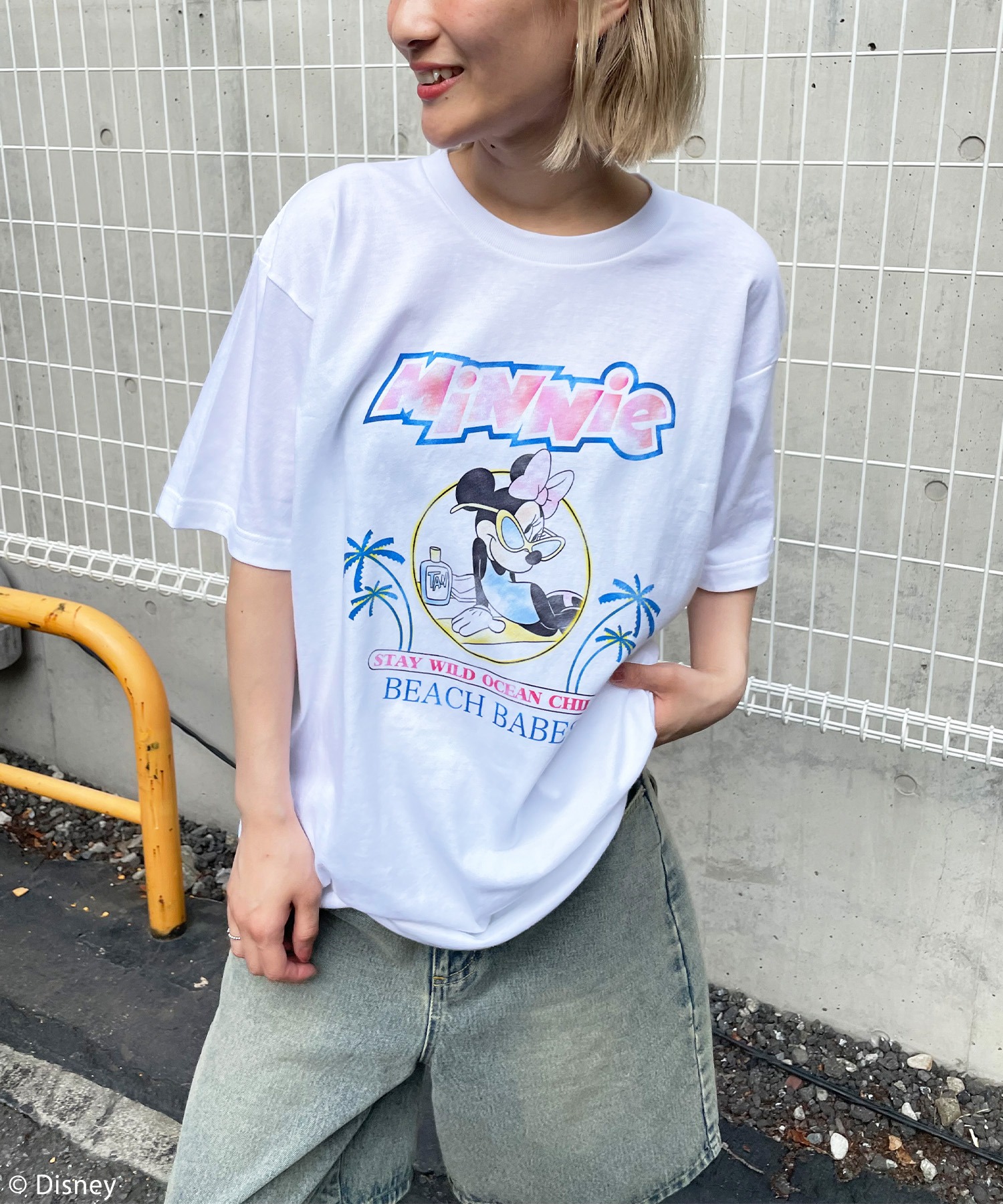 Disney/ディズニー/ミニーマウス】ヴィンテージ風ピグメントTシャツ 4GEEKs by SPIRALGIRL│SPIRALGIRL  ｜スパイラルガール公式通販