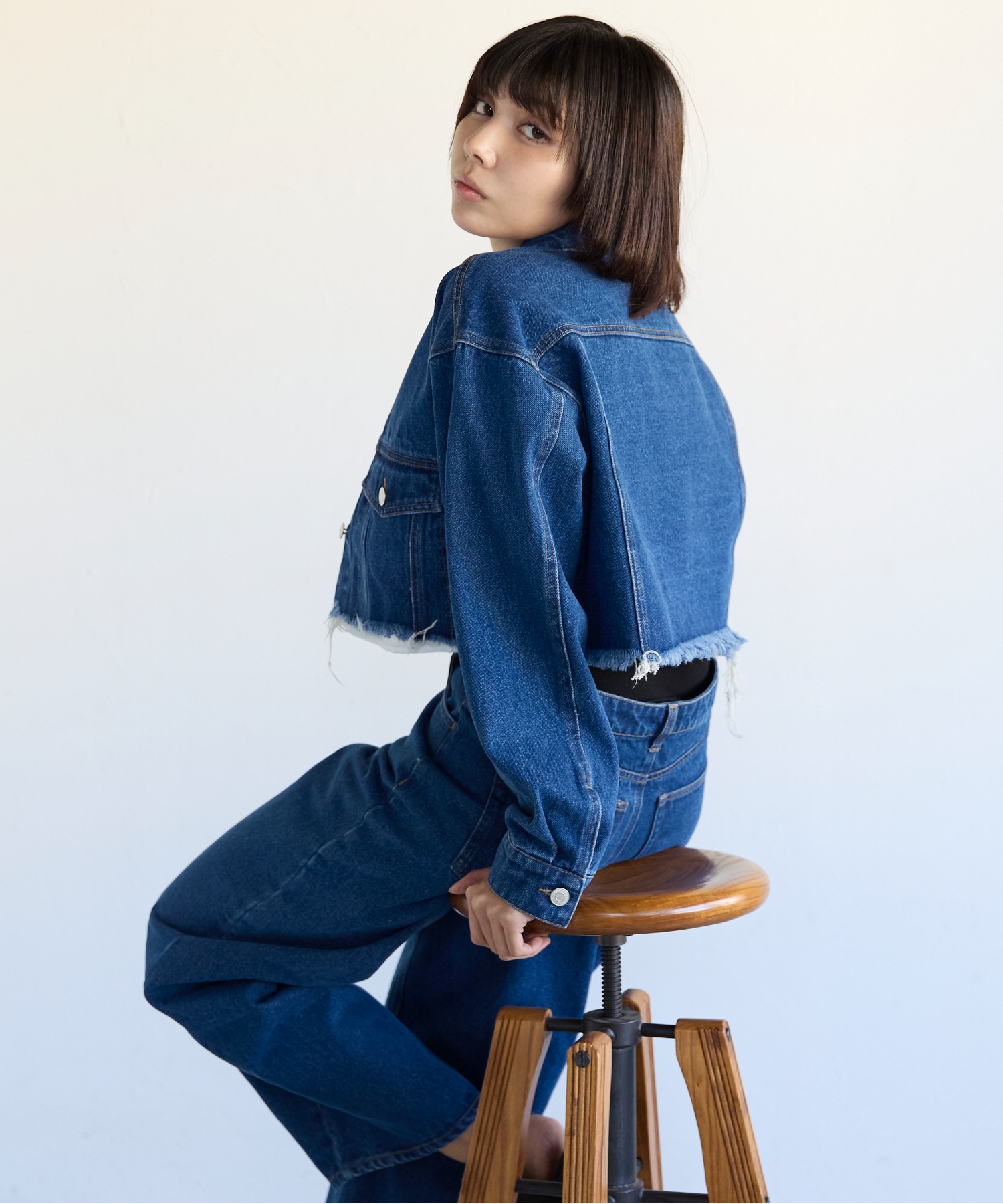 モデル身長:160cm　サイズ:FREE