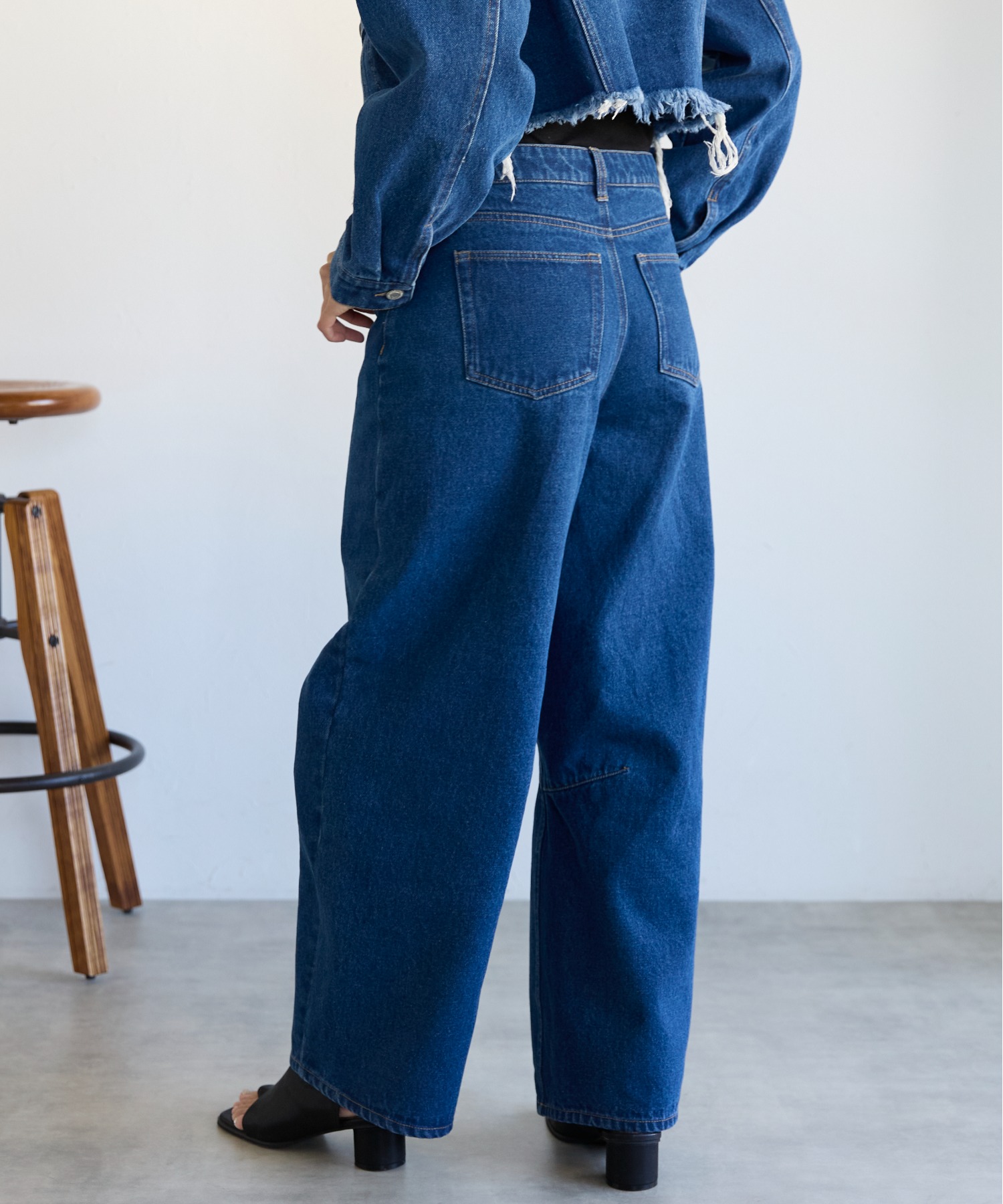 モデル身長:160cm　サイズ:FREE