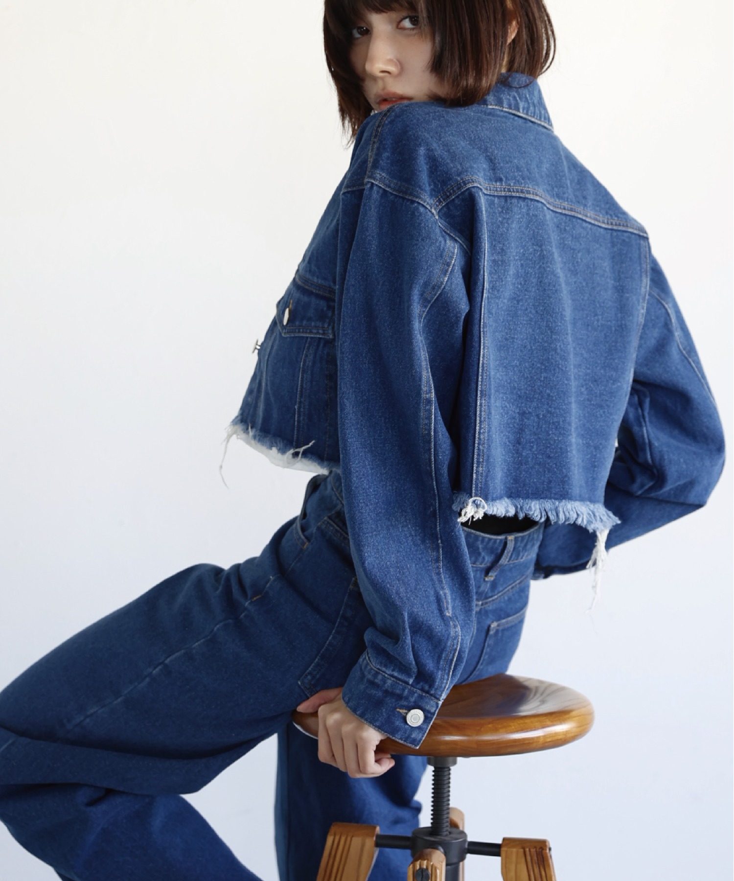 モデル身長:160cm　サイズ:FREE