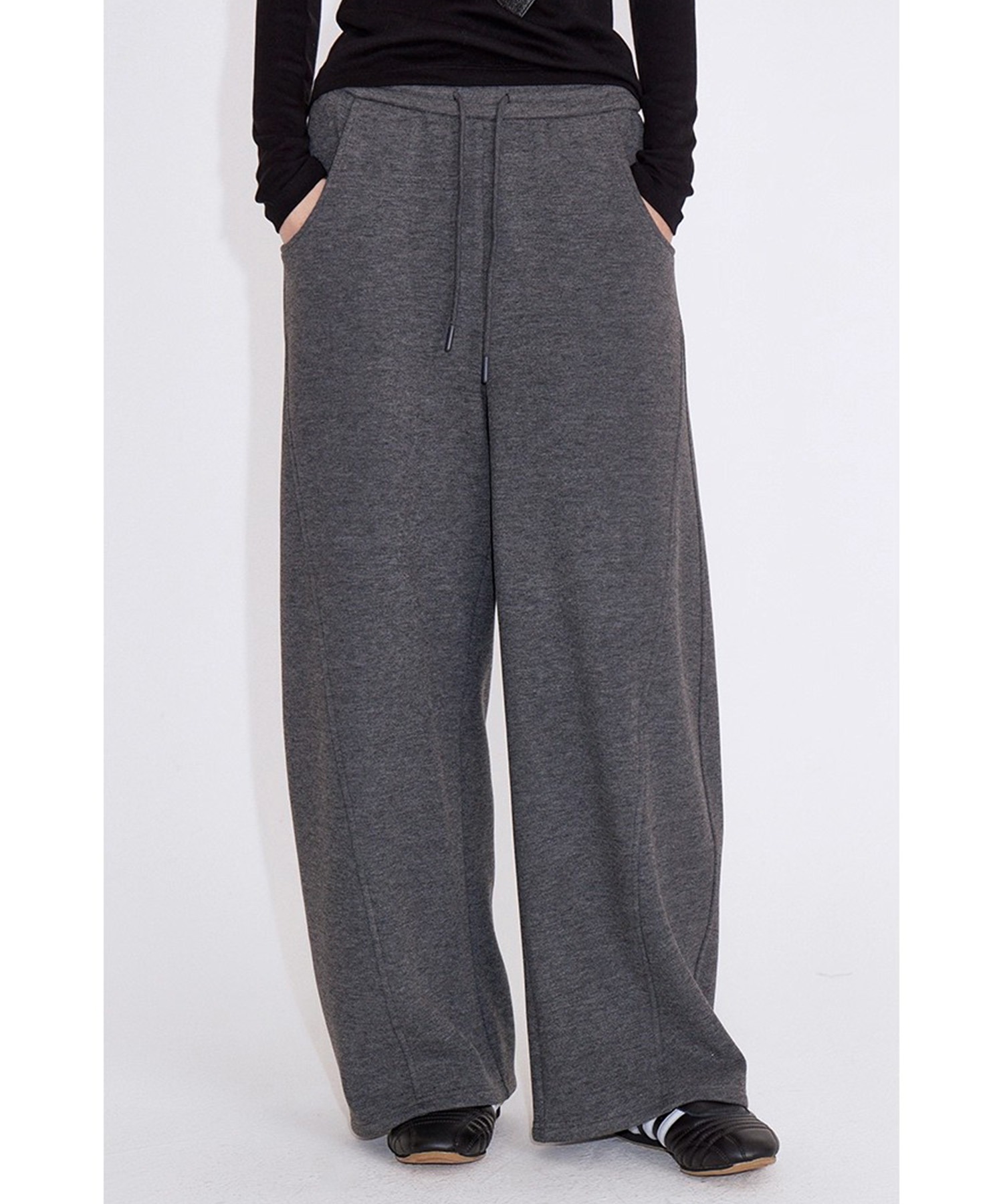 カーブシルエット ワイドパンツ FD25K031【Fano Studios】【2025AW