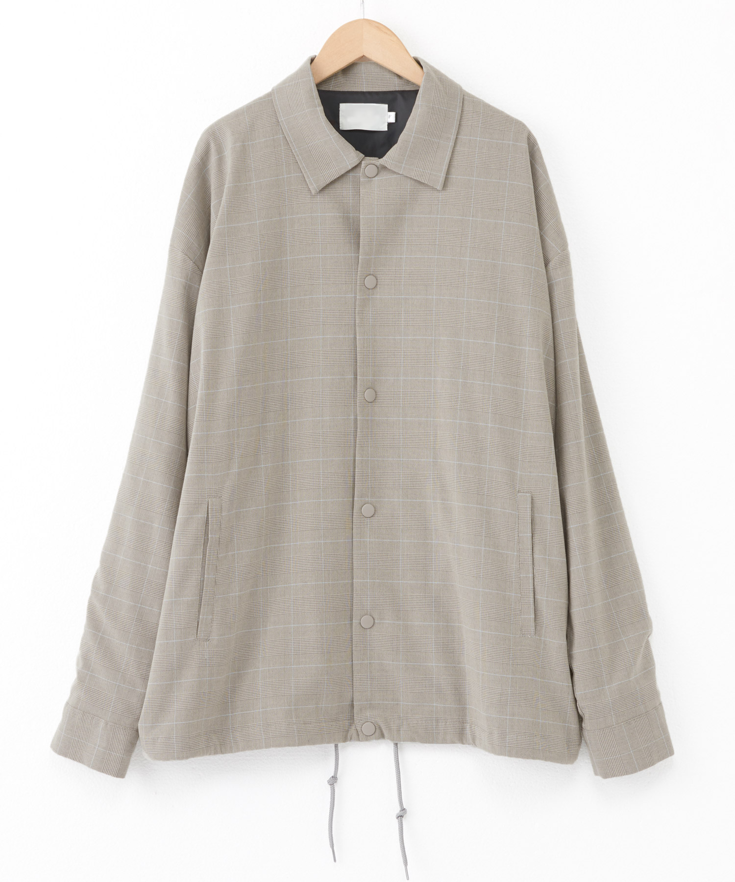 T/R ストレッチ スーツ地 スーパービッグ コーチジャケット MONO T/R ストレッチ スーツ地 スーパービッグ コーチジャケット MONO