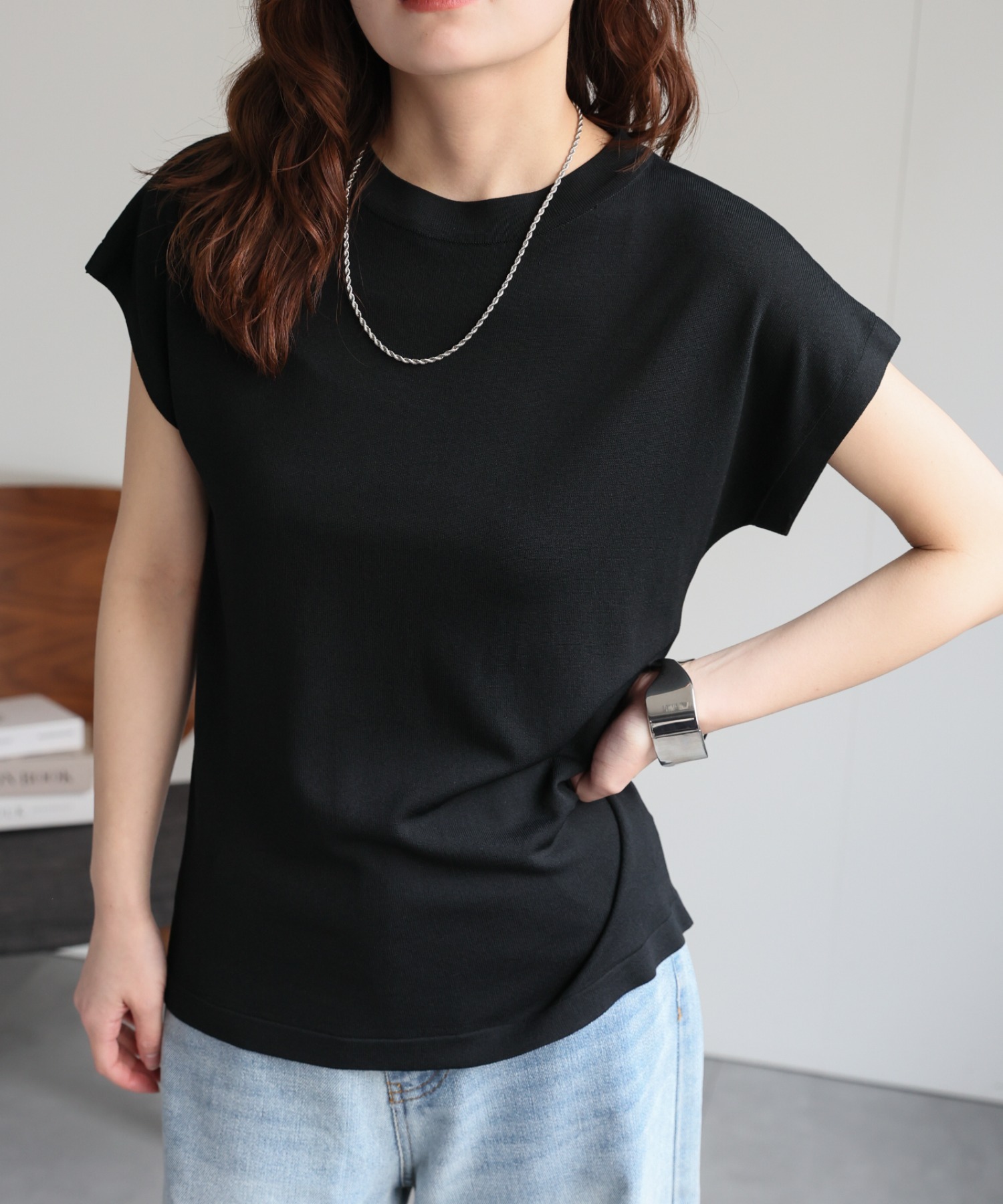 model：156cm 着用サイズ：FREE